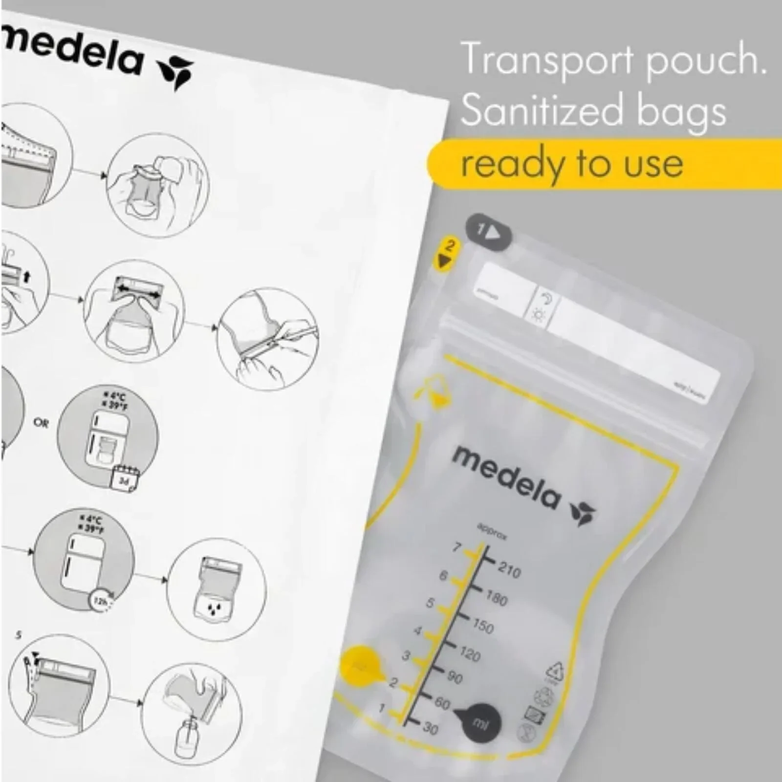 Medela Breastmilk Storage Bag 50 pcs - Image 6
