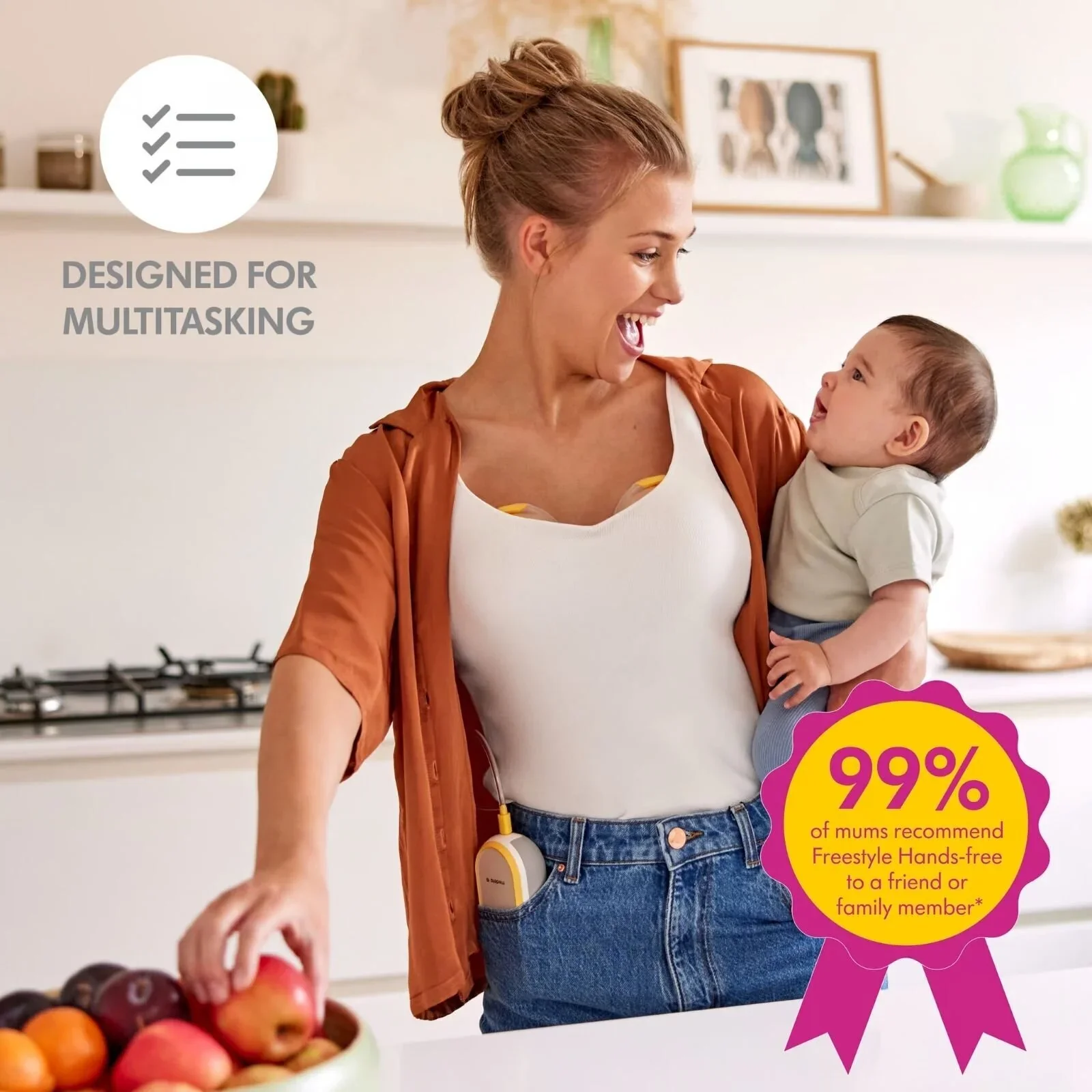 Medela Freestyle Hands-Free Double Electric Breast Pump - Image 11
