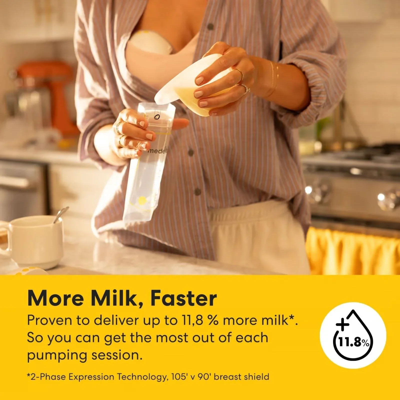 Medela Motion InBra Double Electric Wearable Breast Pump - Image 5