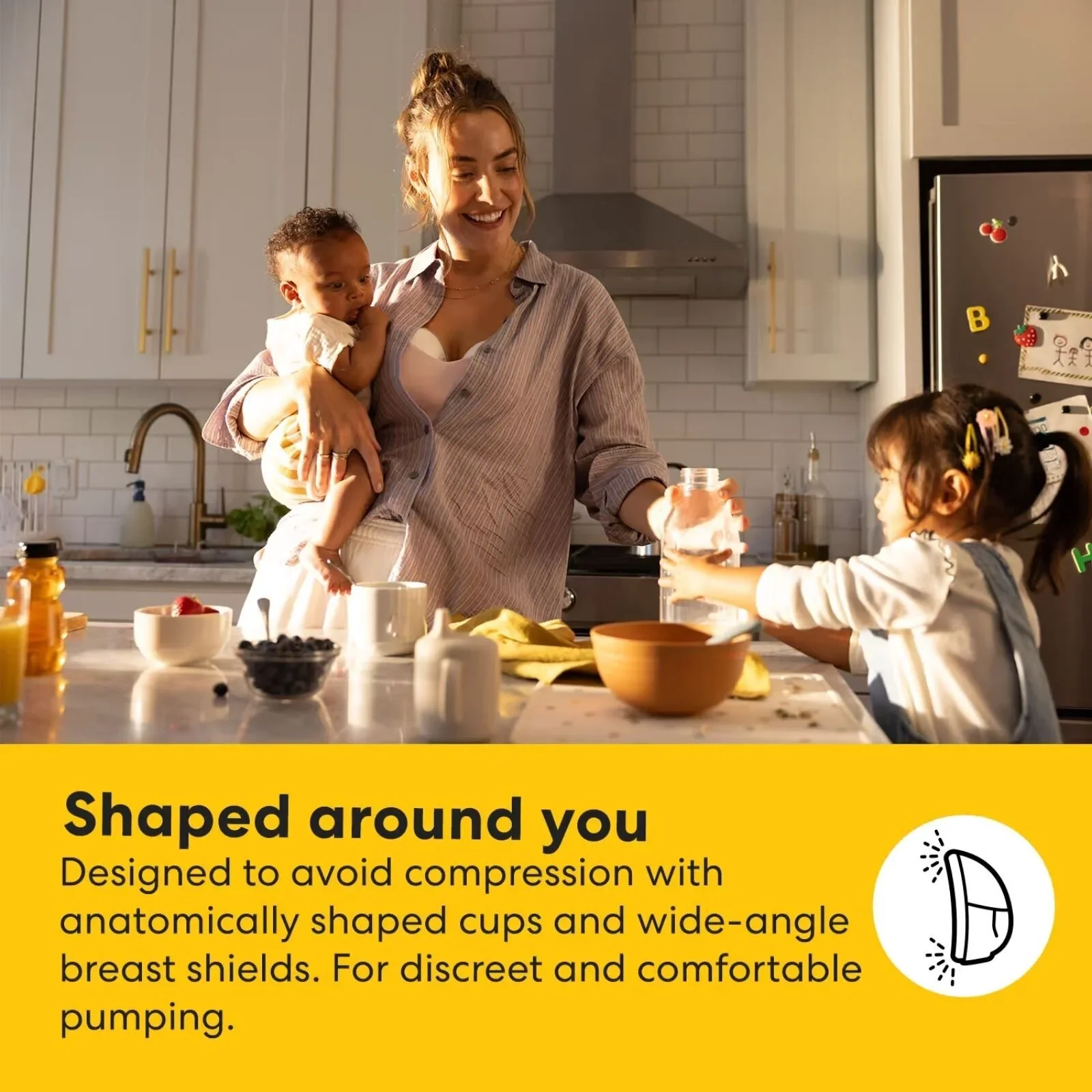 Medela Motion InBra Double Electric Wearable Breast Pump - Image 6