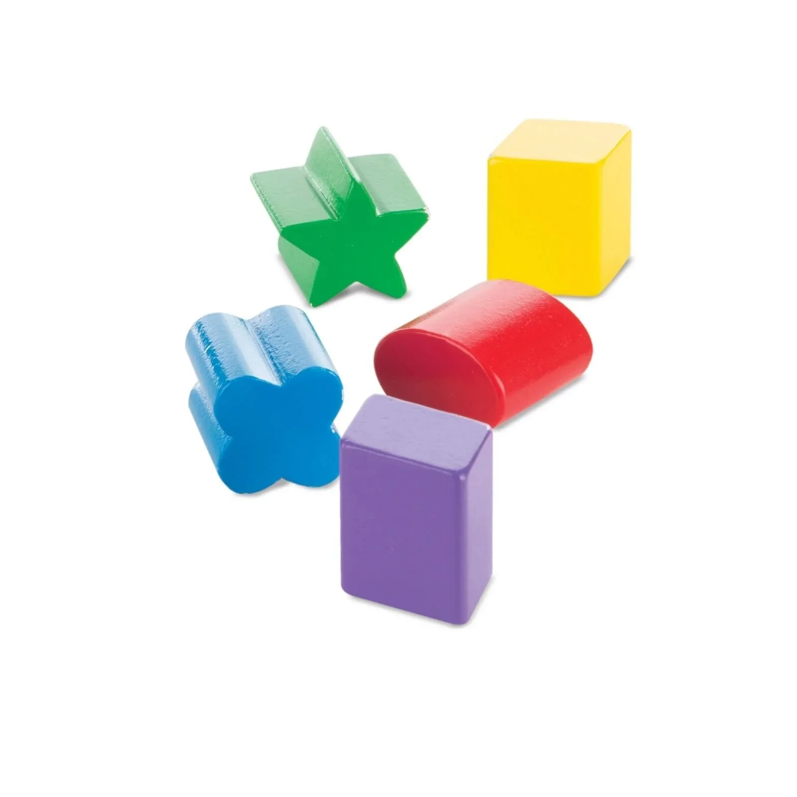 Melissa & Doug Match & Roll Wooden Shape Sorter - Image 2