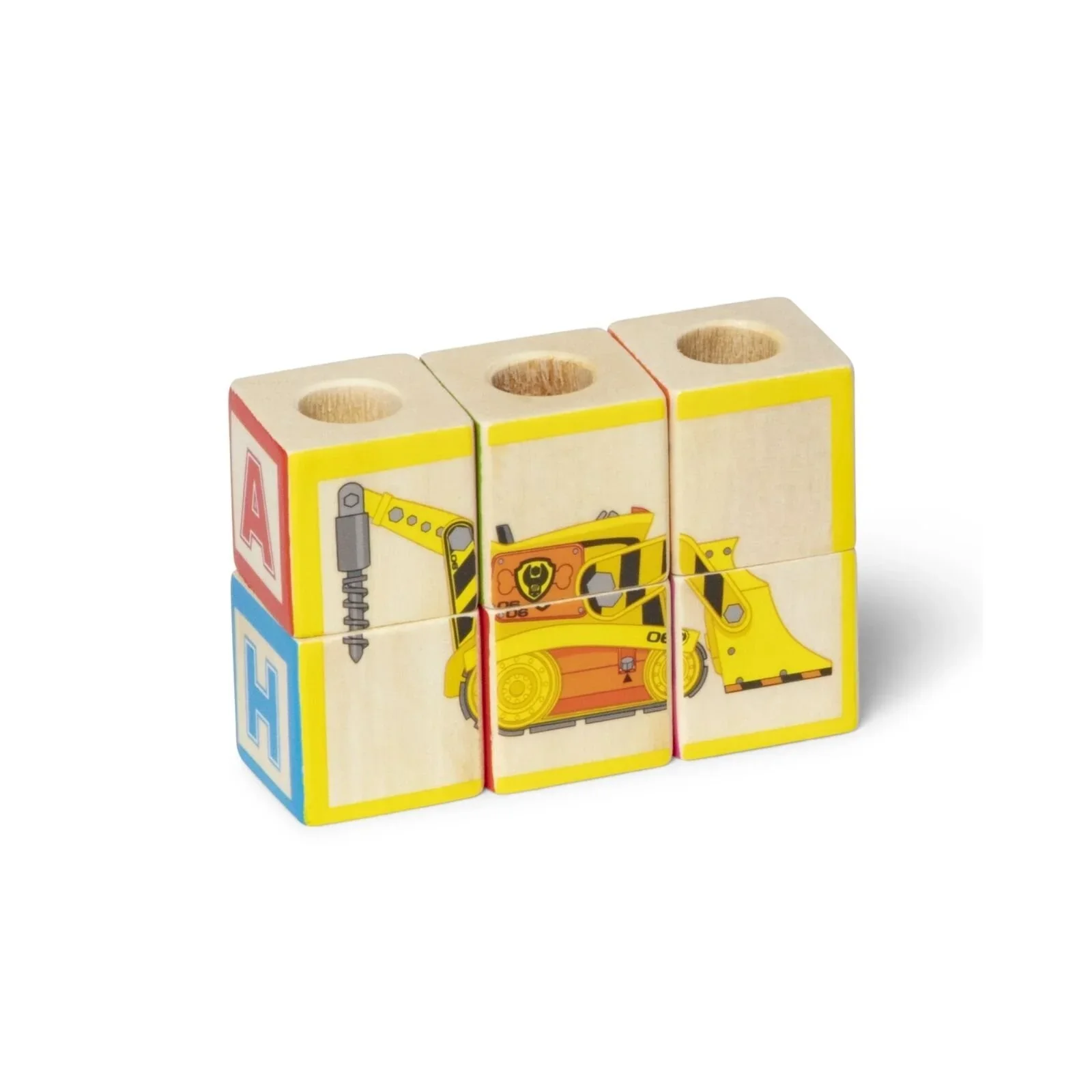 Melissa & Doug Paw Patrol ABC Block Truck - Image 5