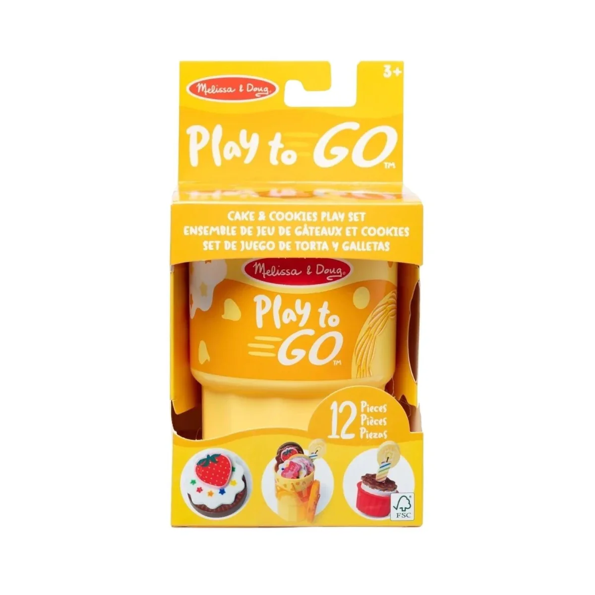 Melissa & Doug Play to Go Cake & Cookies Play Set - Image 10