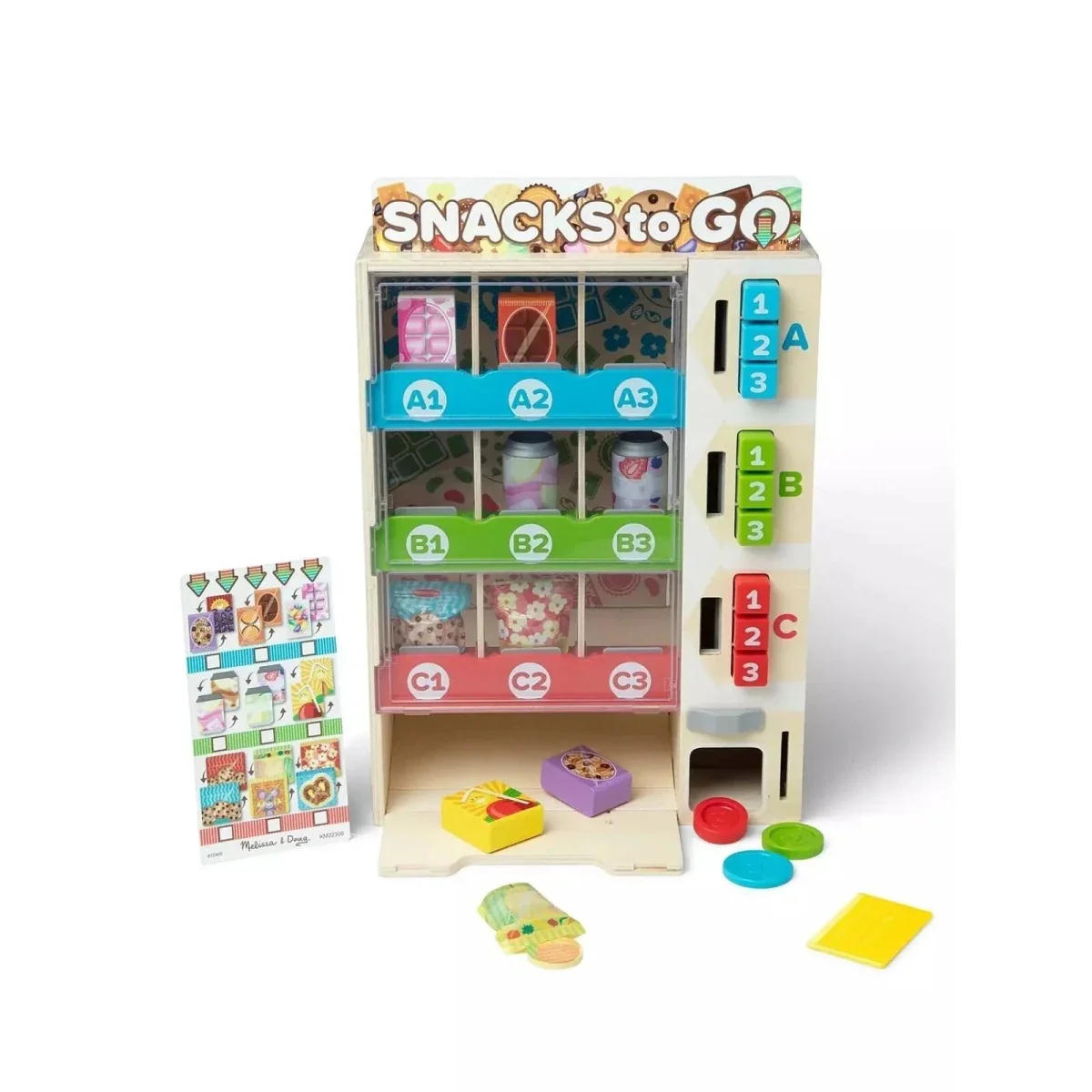 Melissa & Doug Vending Machine Play Set - Image 2
