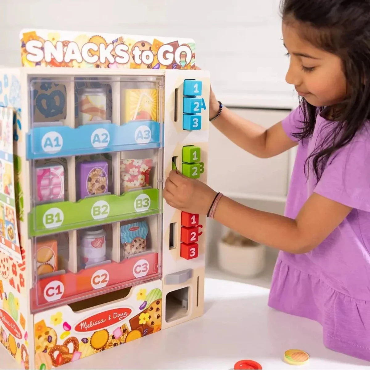 Melissa & Doug Vending Machine Play Set - Image 3