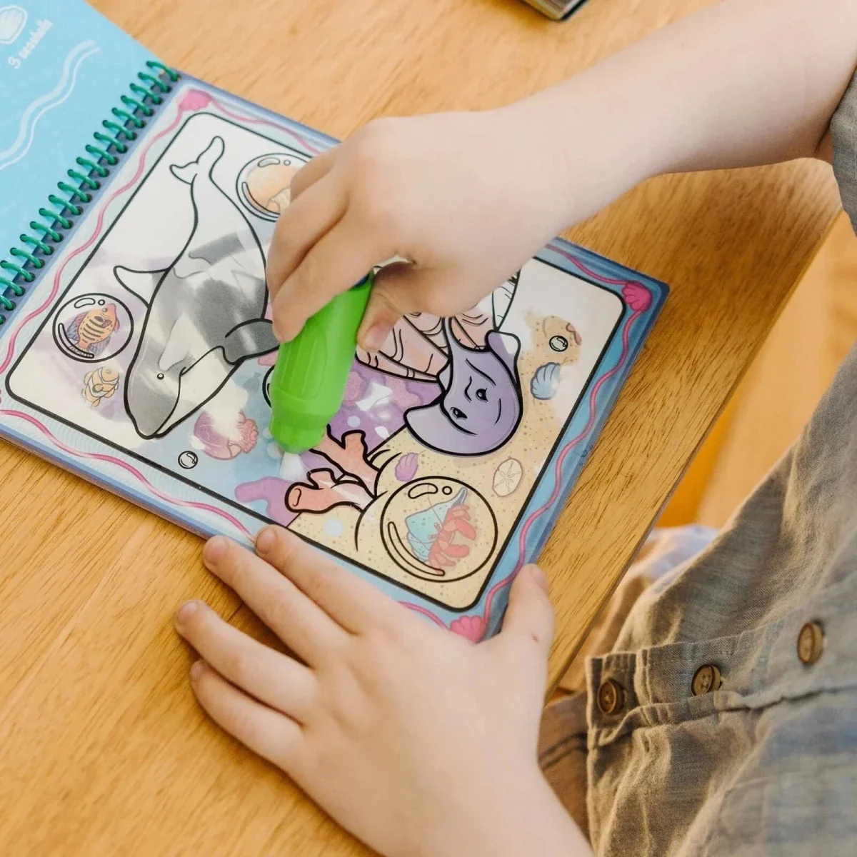 Melissa & Doug Water Wow Animals Coloring Book - Image 10