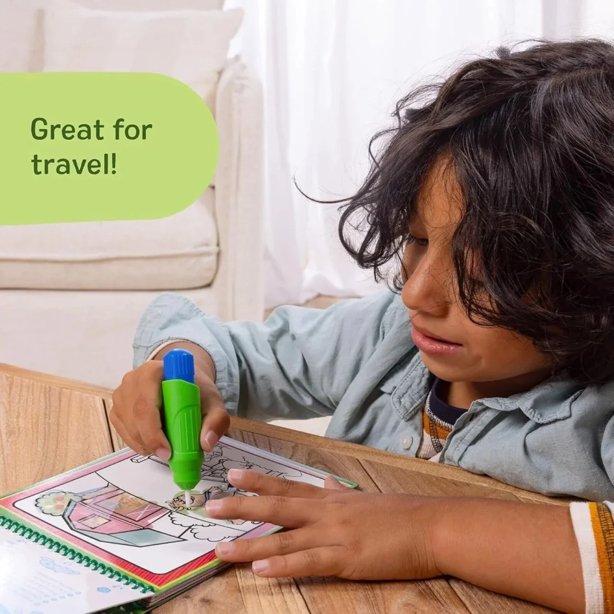 Melissa & Doug Water Wow Animals Coloring Book - Image 6