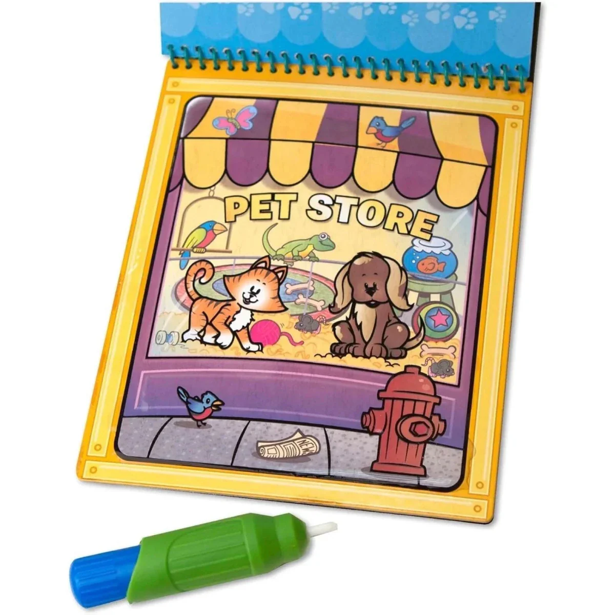 Melissa & Doug Water Wow Animals Coloring Book - Image 8