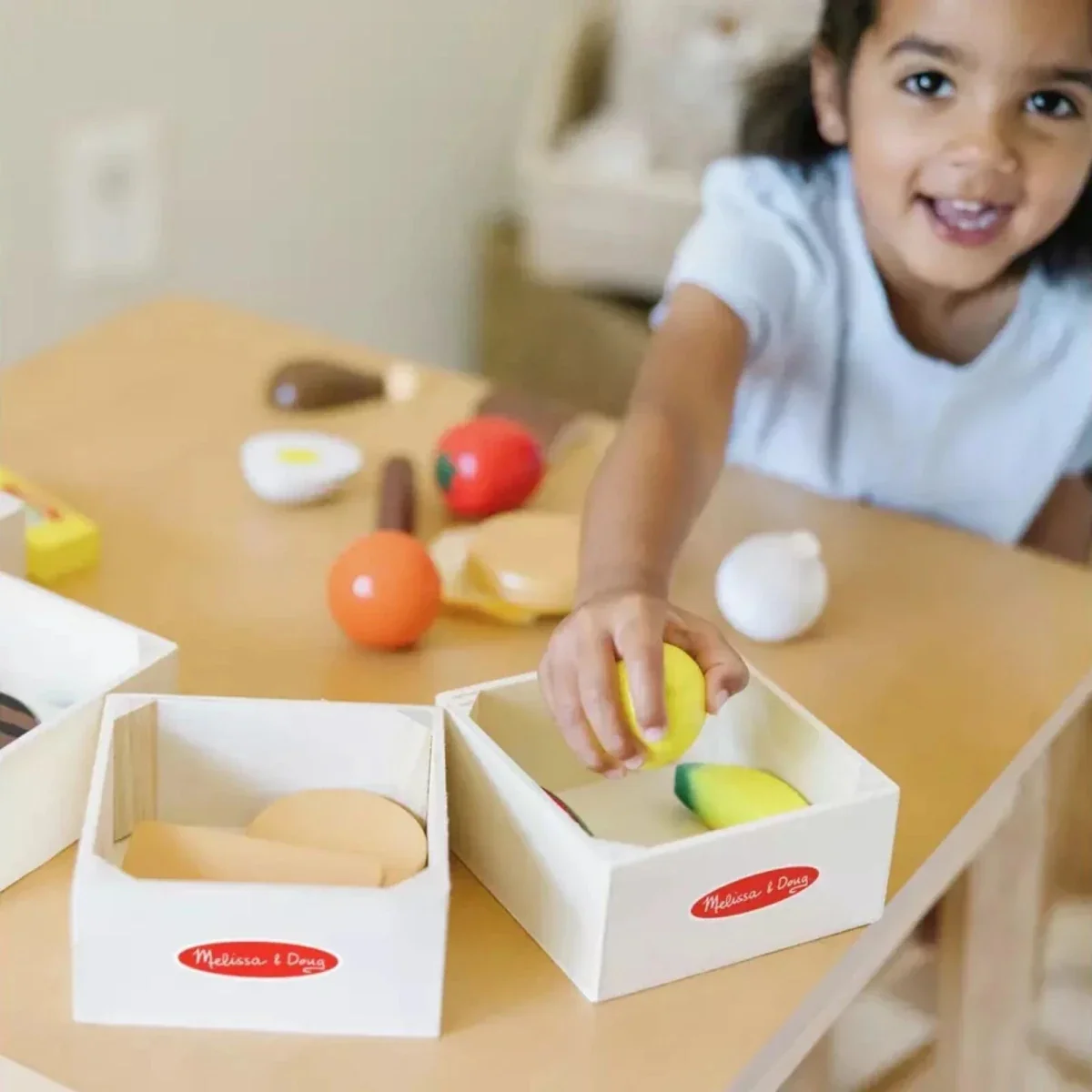 Melissa & Doug Wooden Food Set 21 pcs - Image 11