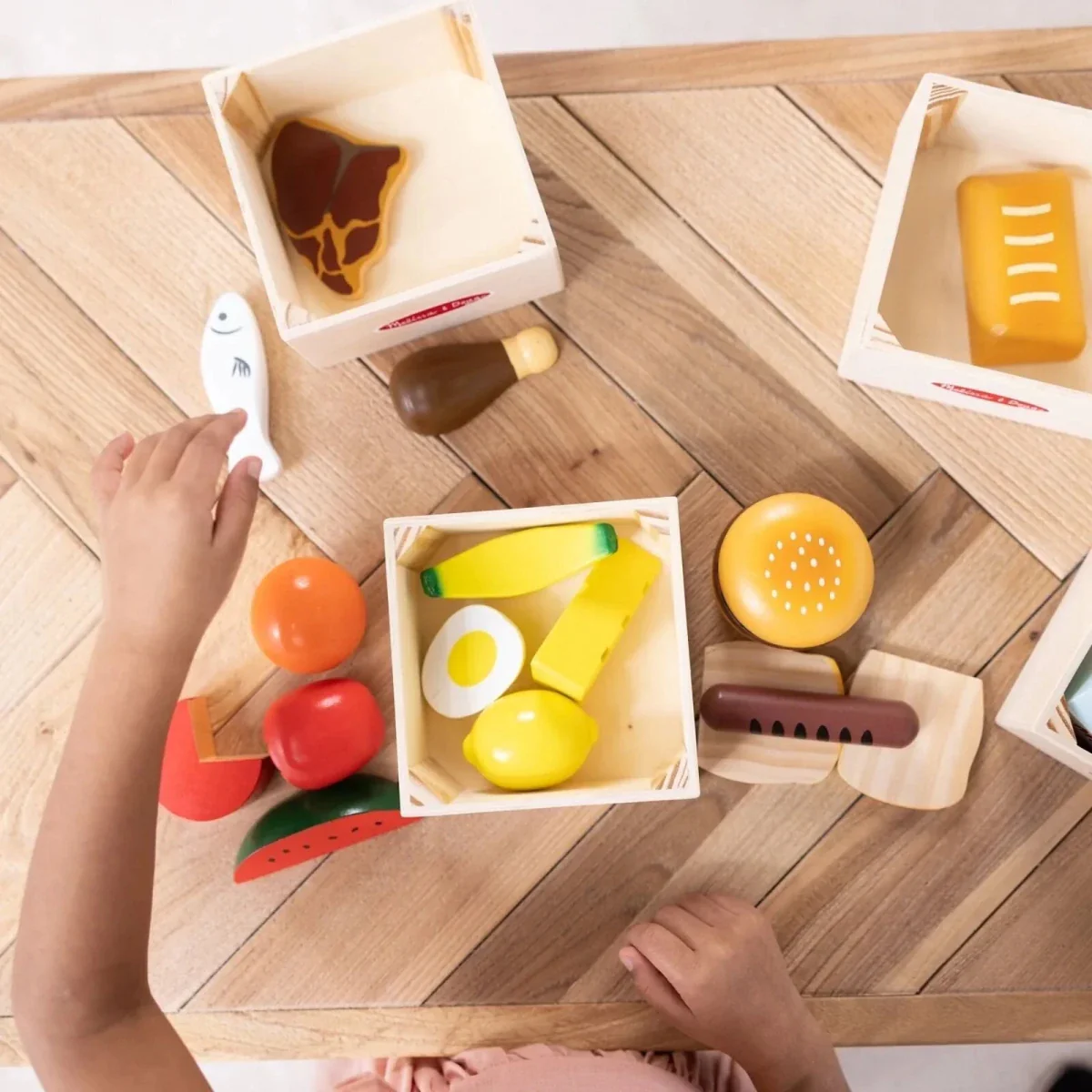 Melissa & Doug Wooden Food Set 21 pcs - Image 12