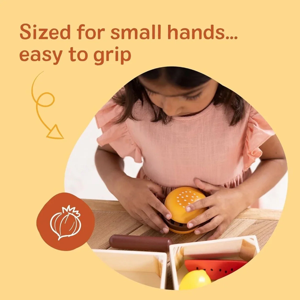 Melissa & Doug Wooden Food Set 21 pcs - Image 4