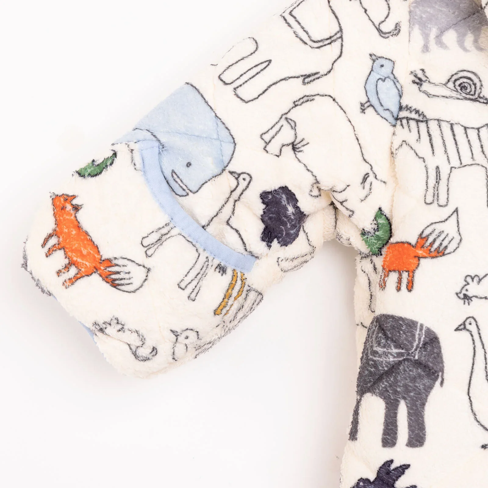 MidiMod Newborn Baby Boy Hooded-Footed Jumpsuit - Image 9