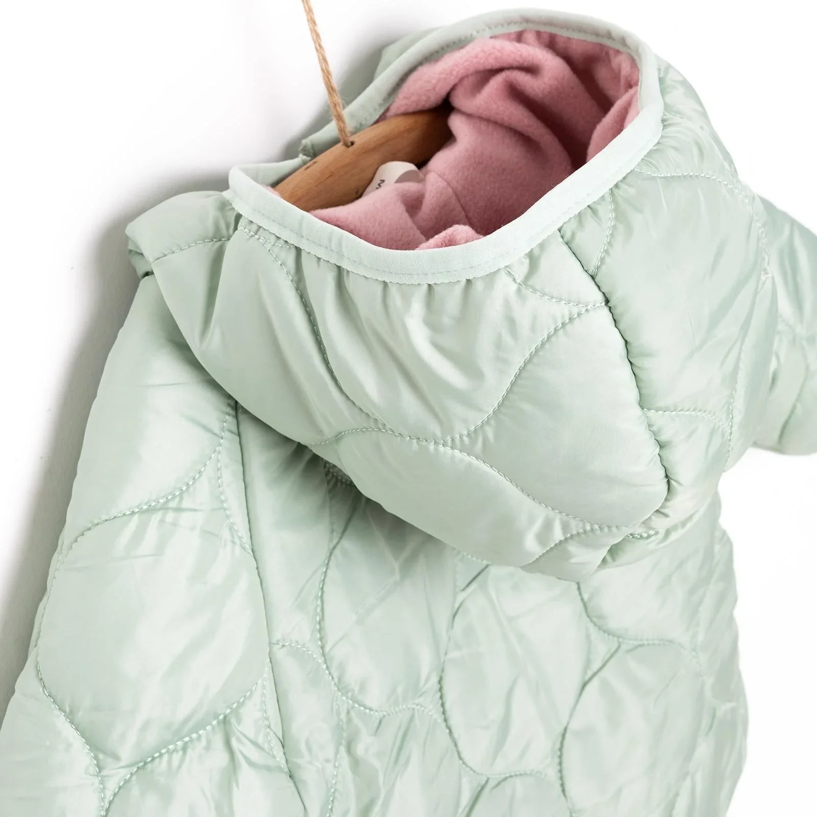 Midimod Basic Girl Quilted Coat - Multicolour - Image 12
