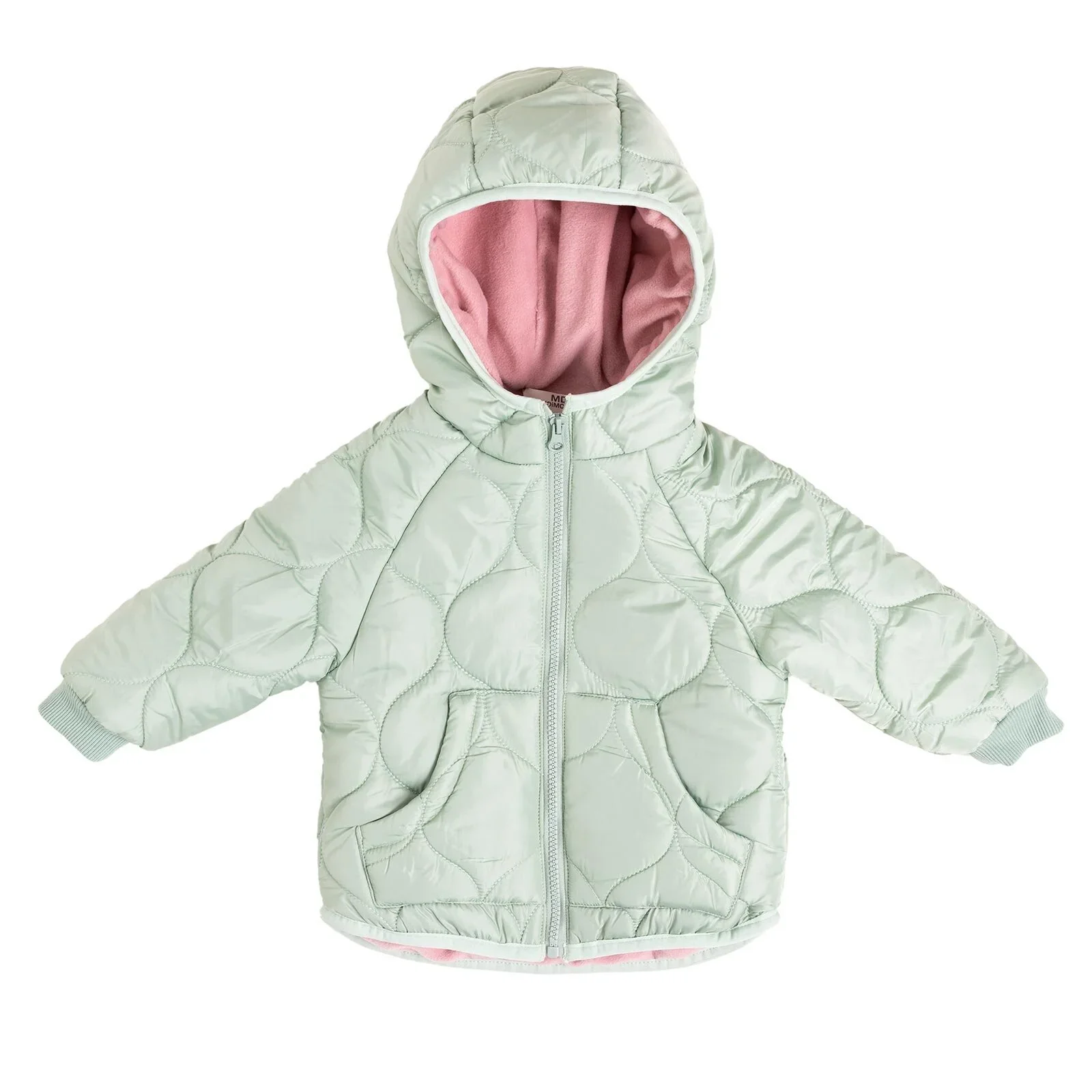 Midimod Basic Girl Quilted Coat - Multicolour - Image 3