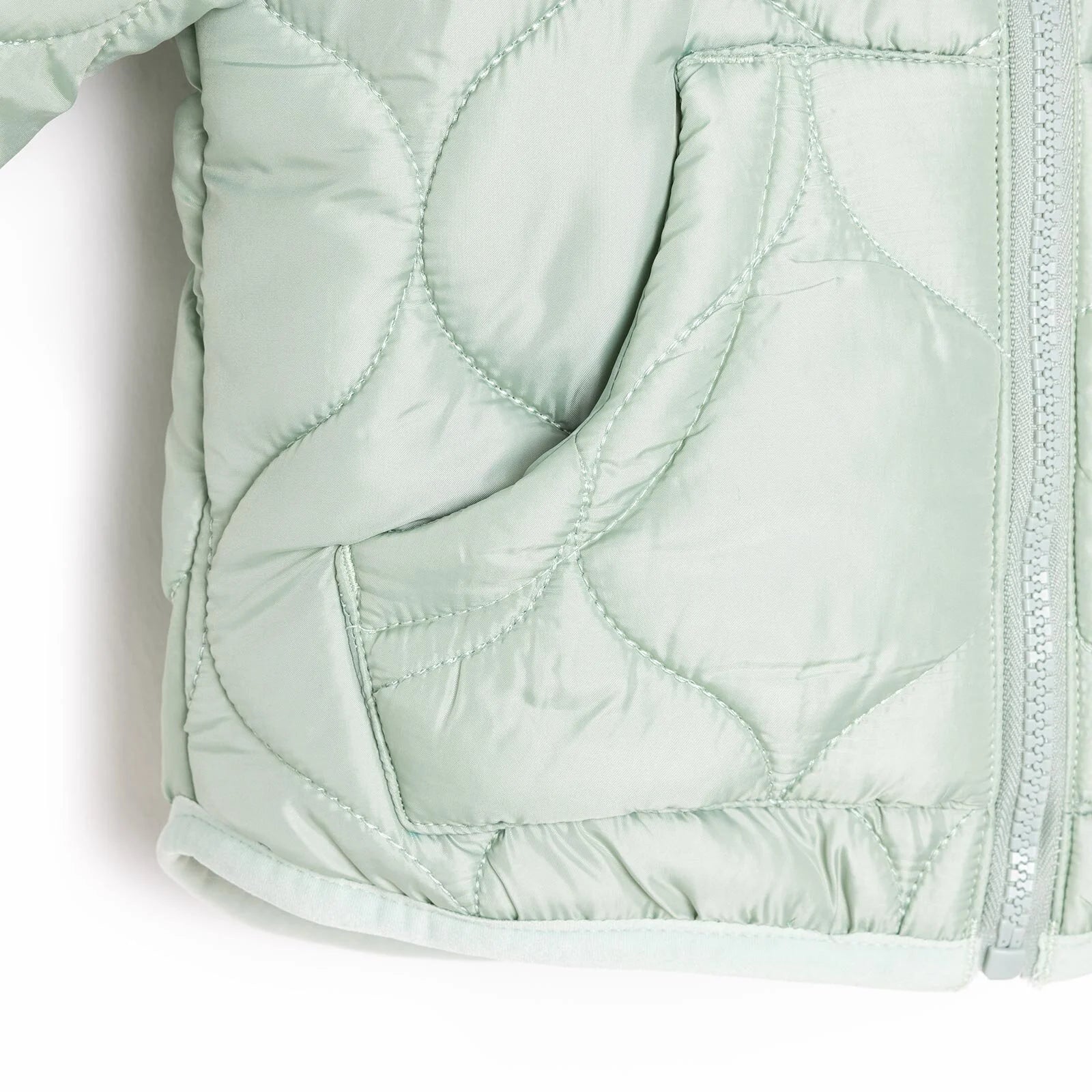 Midimod Basic Girl Quilted Coat - Multicolour - Image 7