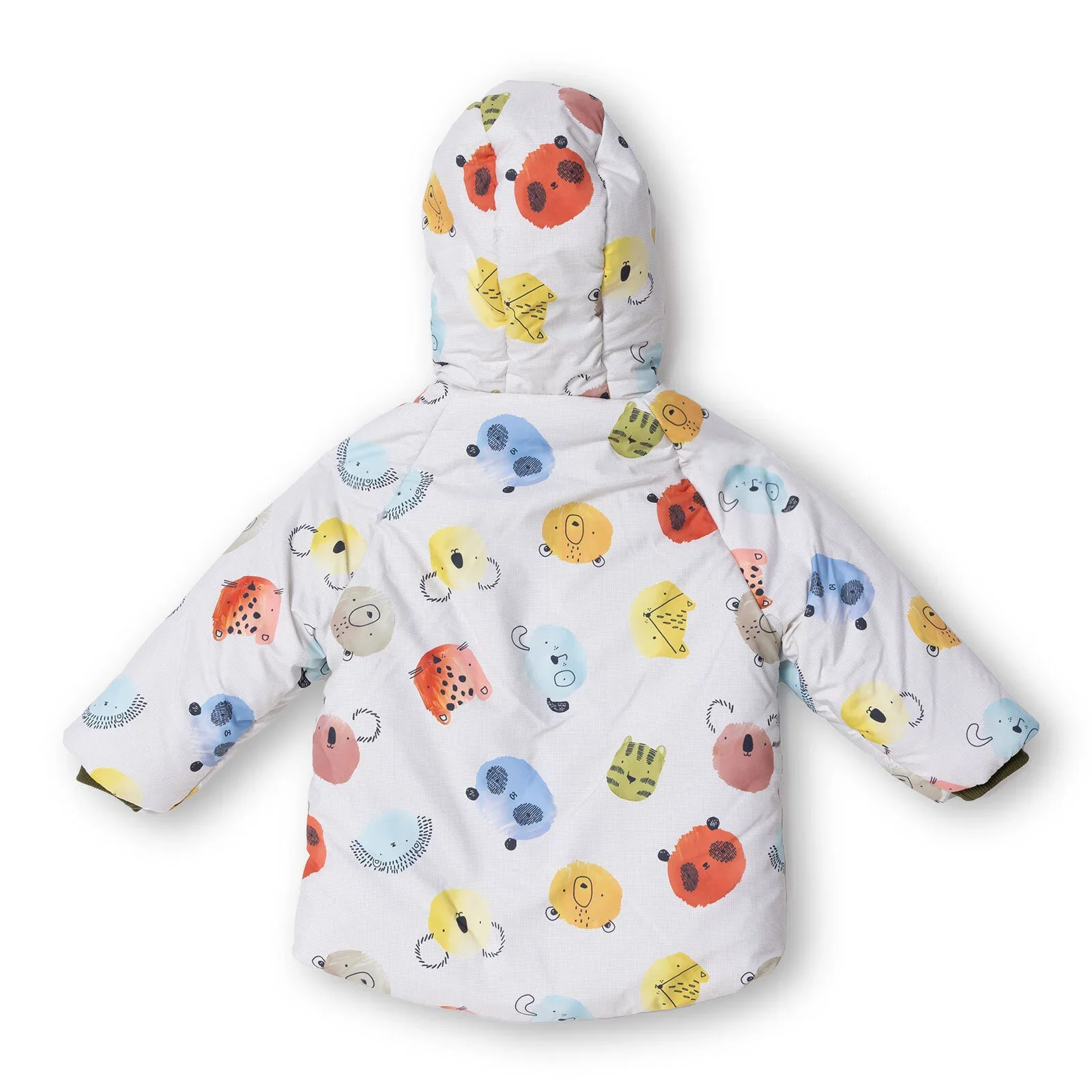 Midimod Coat - Ecru Printed - Image 2