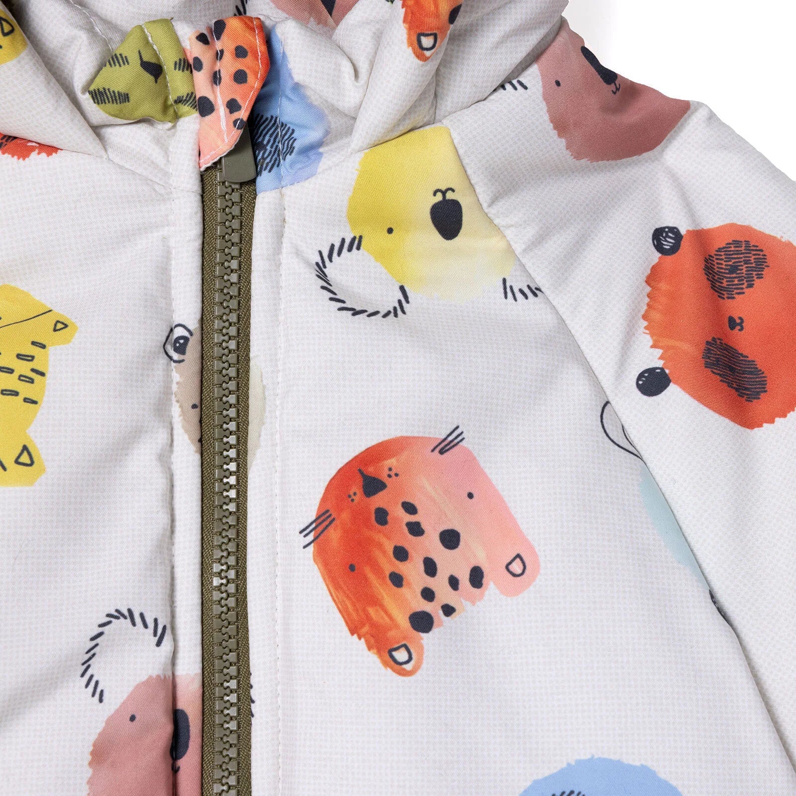 Midimod Coat - Ecru Printed - Image 3