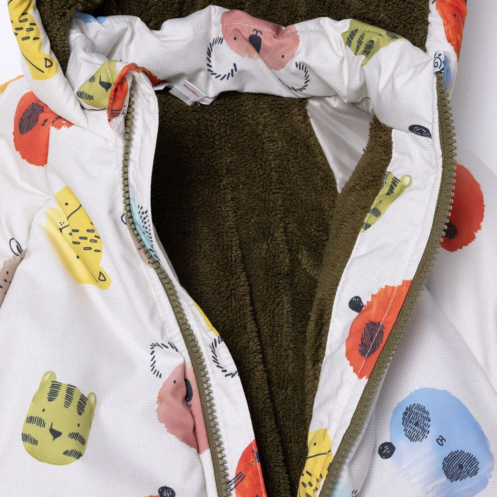 Midimod Coat - Ecru Printed - Image 6