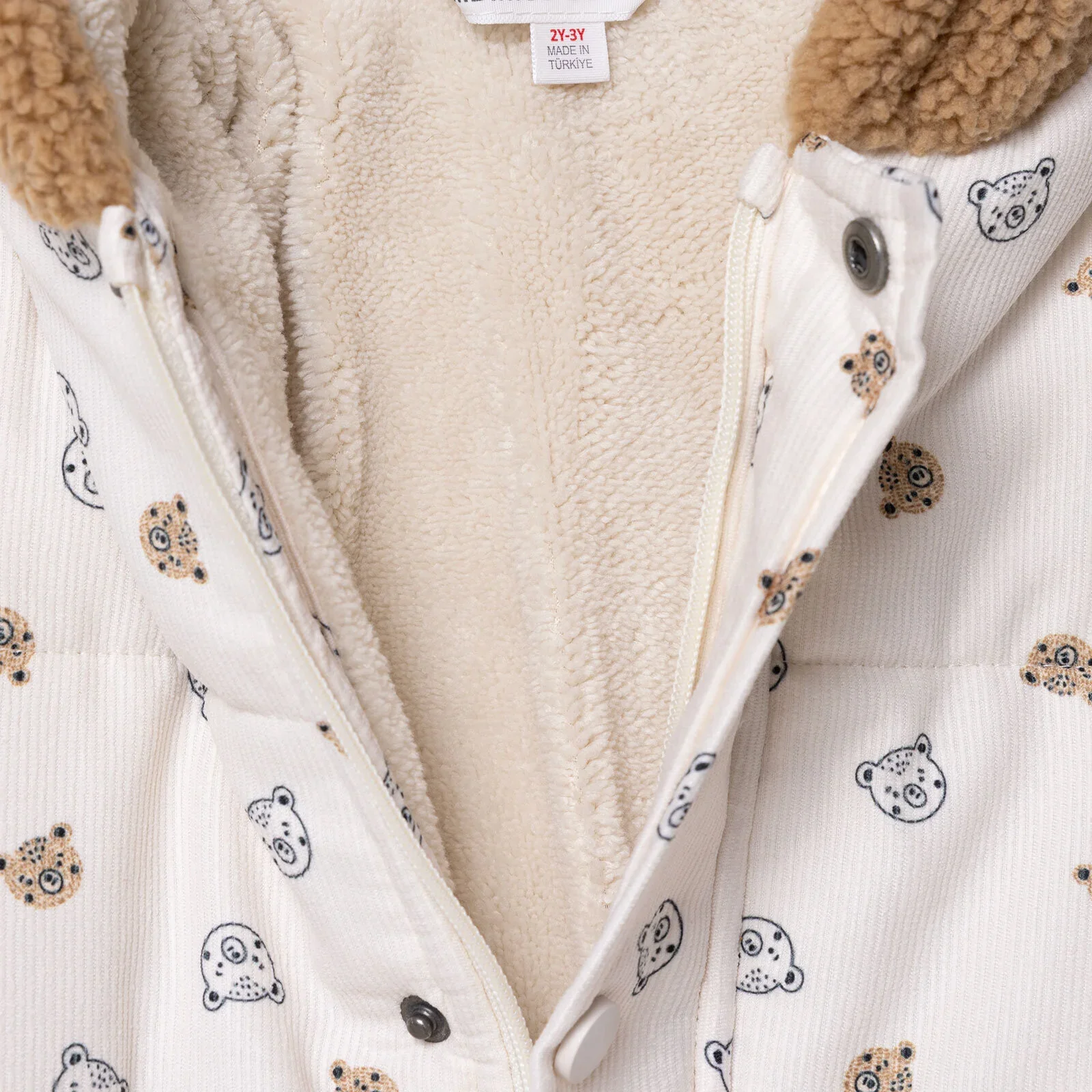 Midimod Coat - Ecru Printed - Image 8
