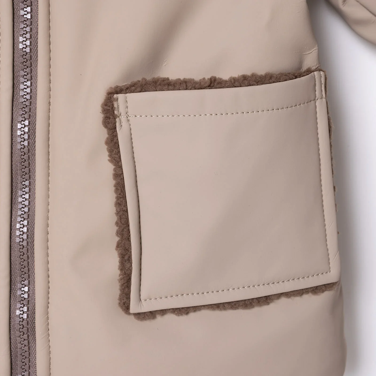 Midimod Coat - Light Brown - Image 6