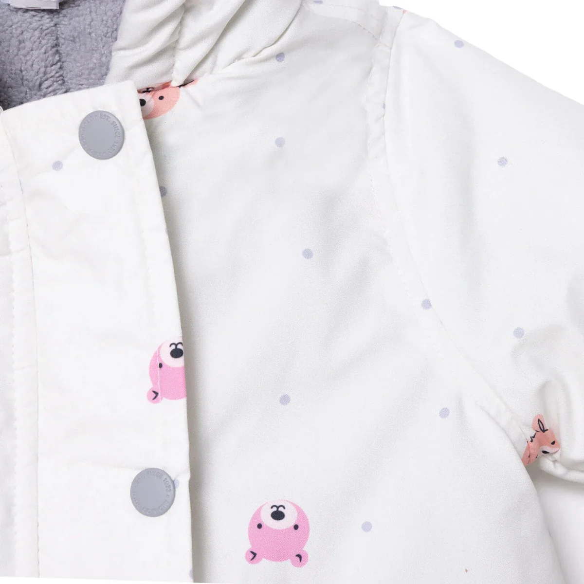Midimod Coat - Ecru Printed - Image 7