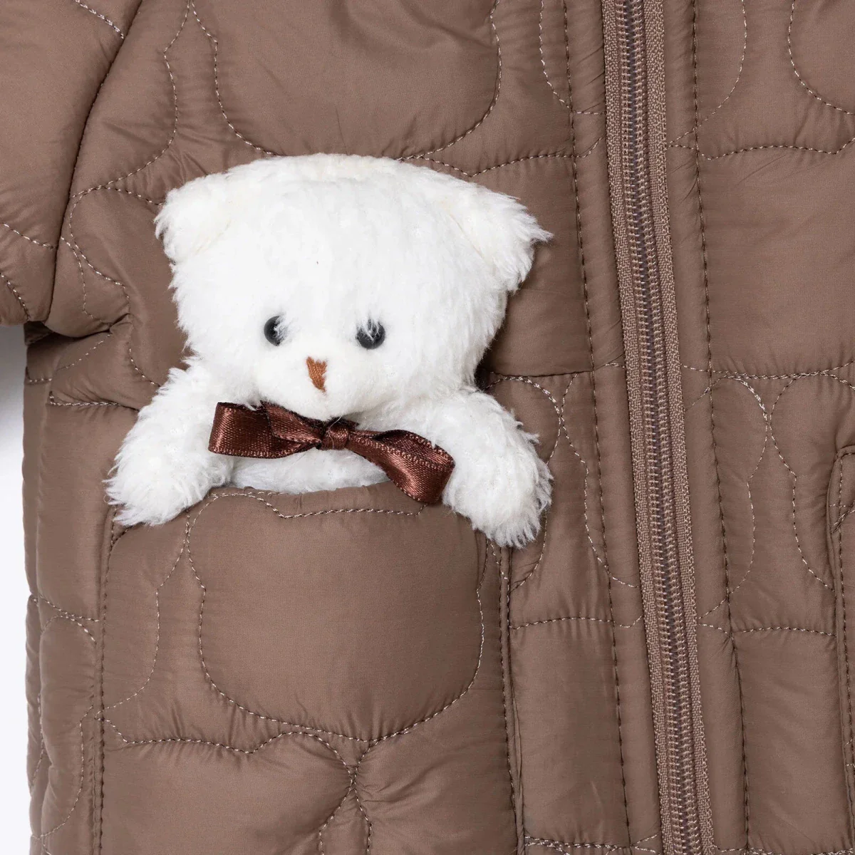 Midimod Coat - Brown - Image 4