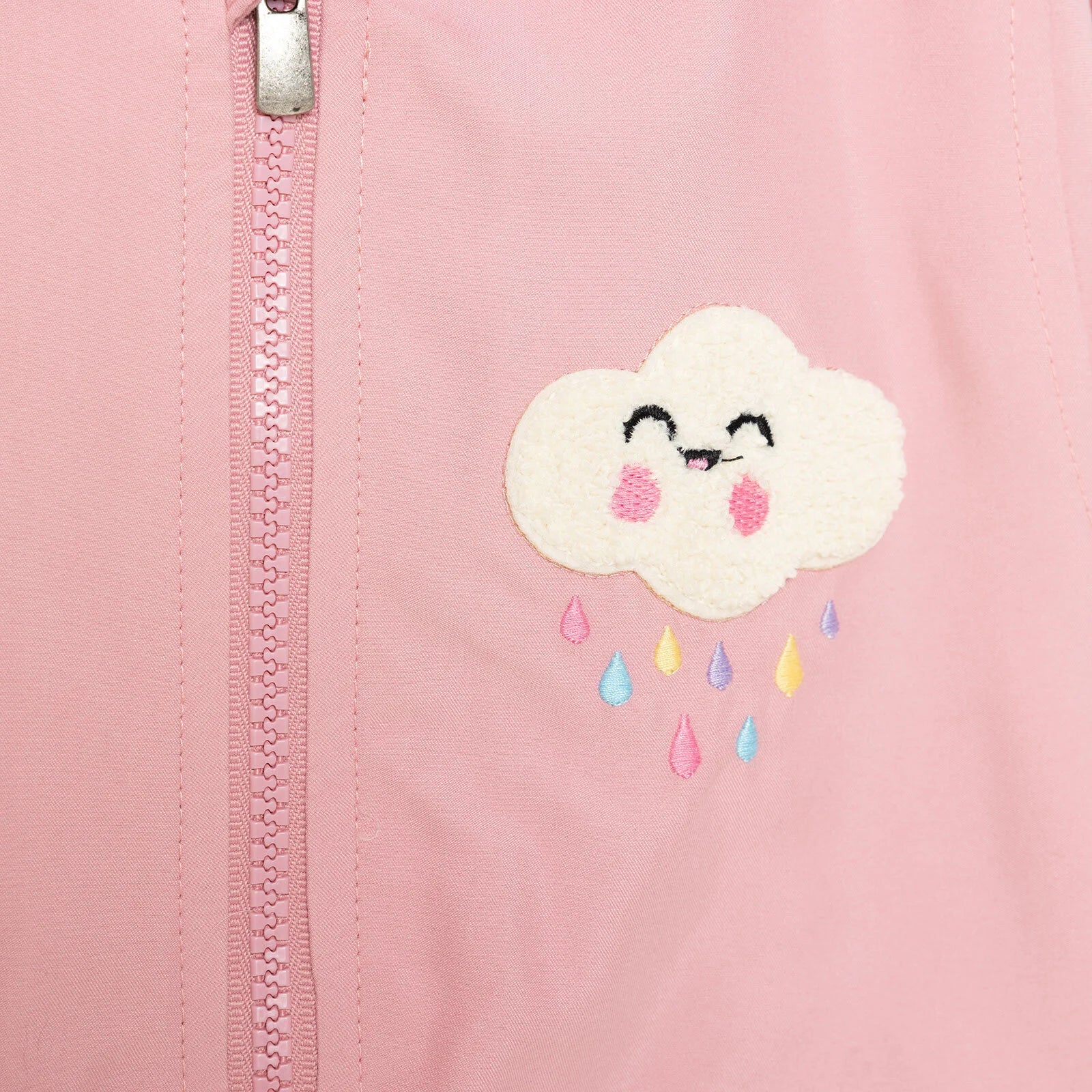 Midimod Girl Raincoat - Pink - Image 5