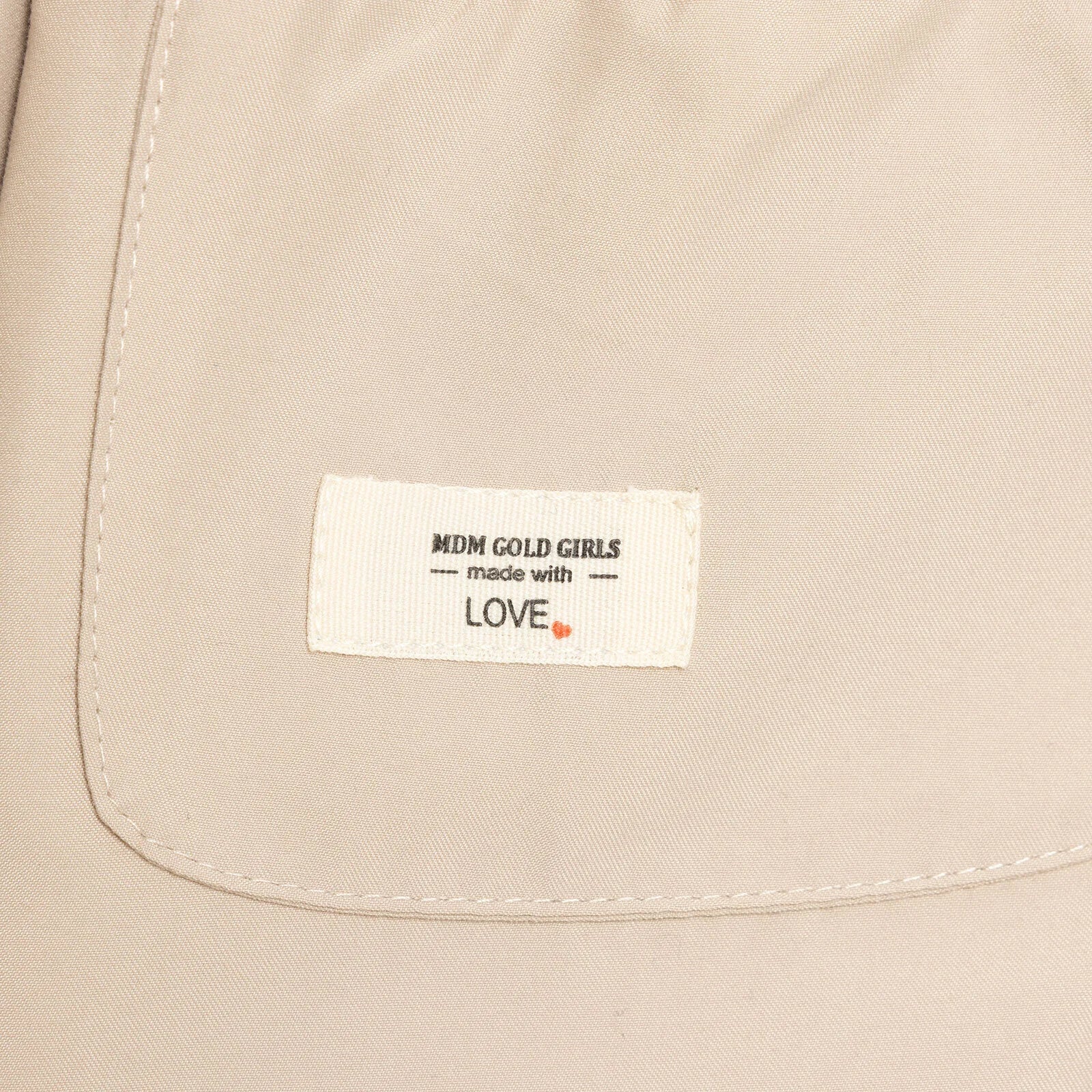 Midimod Girl Raincoat - Beige - Image 7