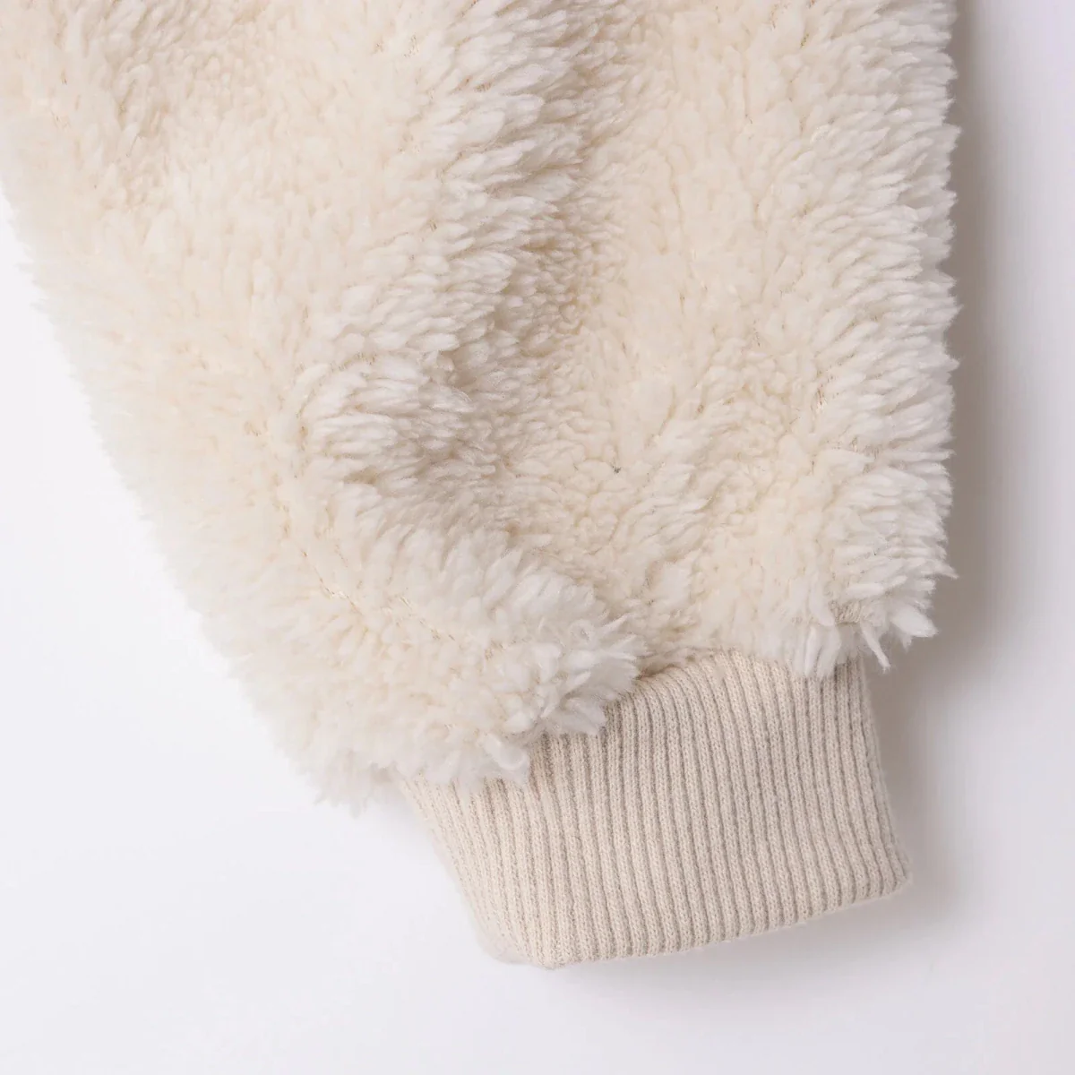 Midimod Newborn Sweatshirt-Footless Bottom - Ecru - Image 7