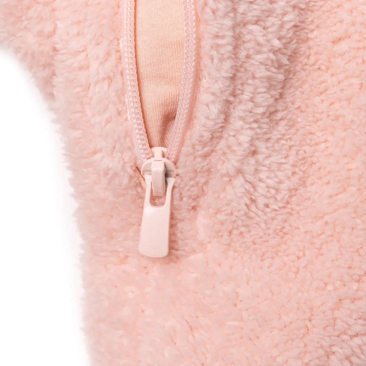 Midimod Newborn Welsoft Footed Jumpsuit - Light Pink - Image 7