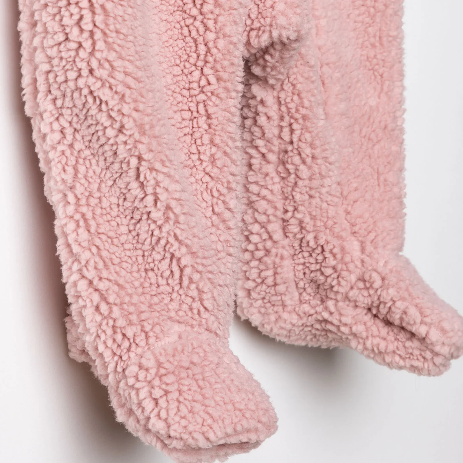 Midimod Newborn Welsoft Footed Jumpsuit - Pink - Image 5