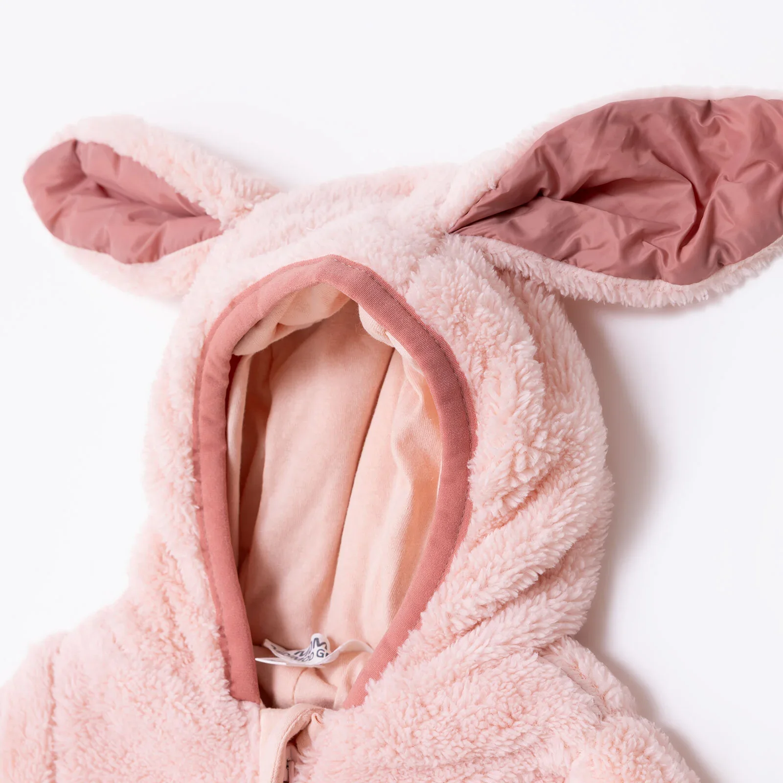 Midimod Newborn Welsoft Footed Jumpsuit - Pink - Image 3