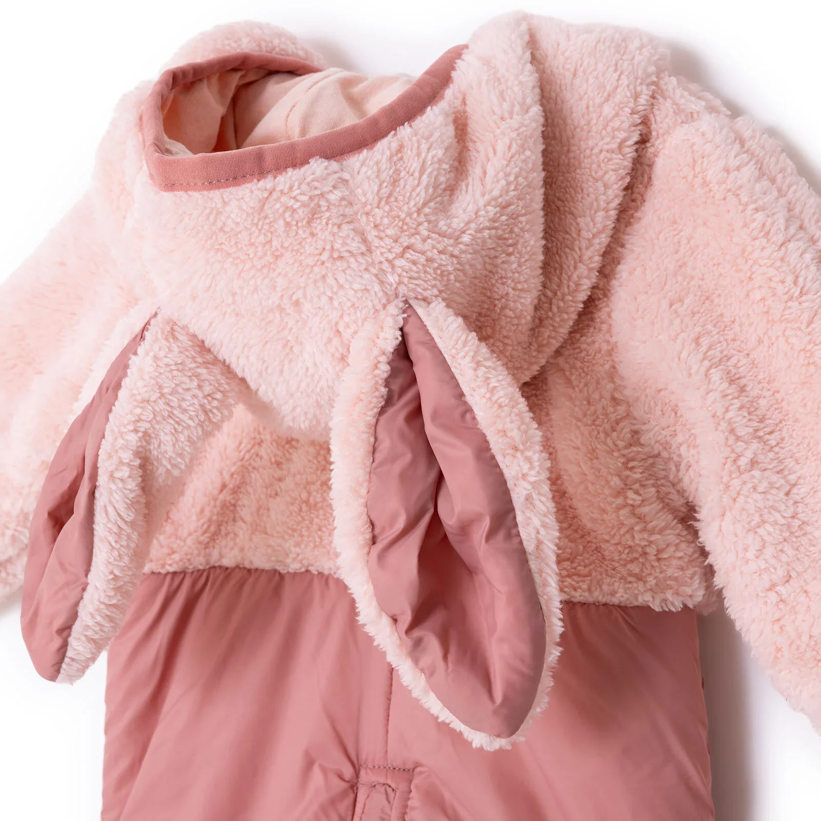 Midimod Newborn Welsoft Footed Jumpsuit - Pink - Image 8