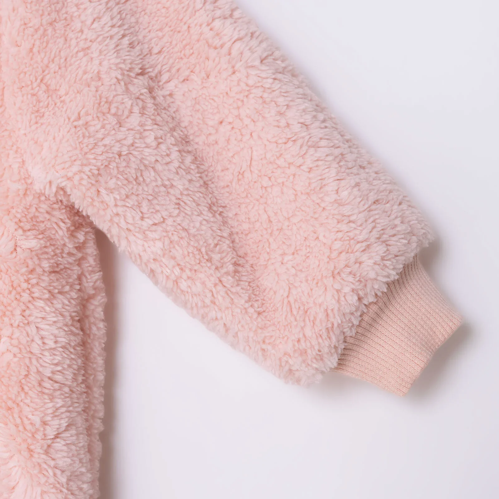 Midimod Newborn Welsoft Footless Jumpsuit - Pink - Image 8