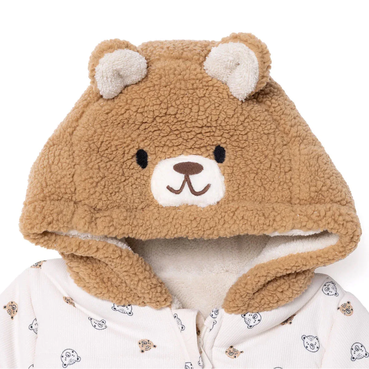 Midimod Snowsuit - Ecru Printed - Image 3