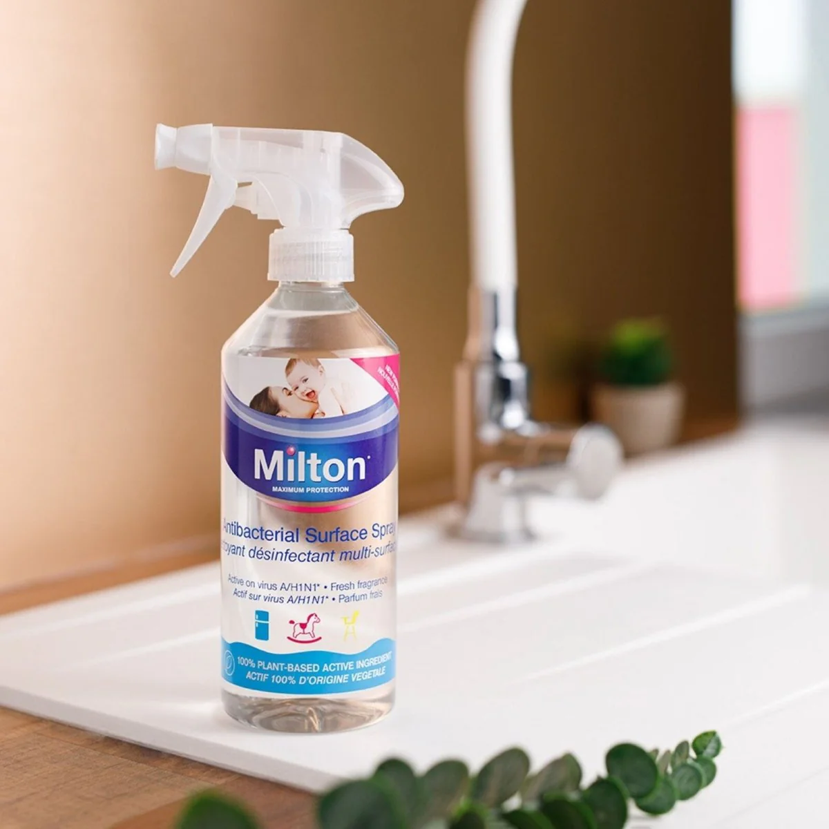 Milton Antibacterial Surface Spray 500ml - Image 5