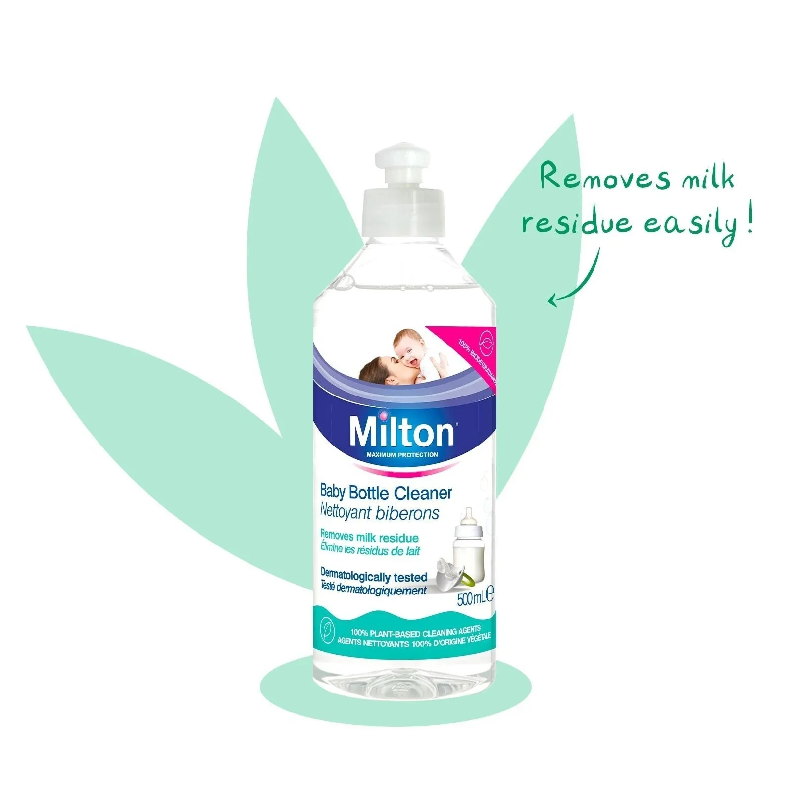 Milton Baby Bottle Cleaner 500ml - Image 2