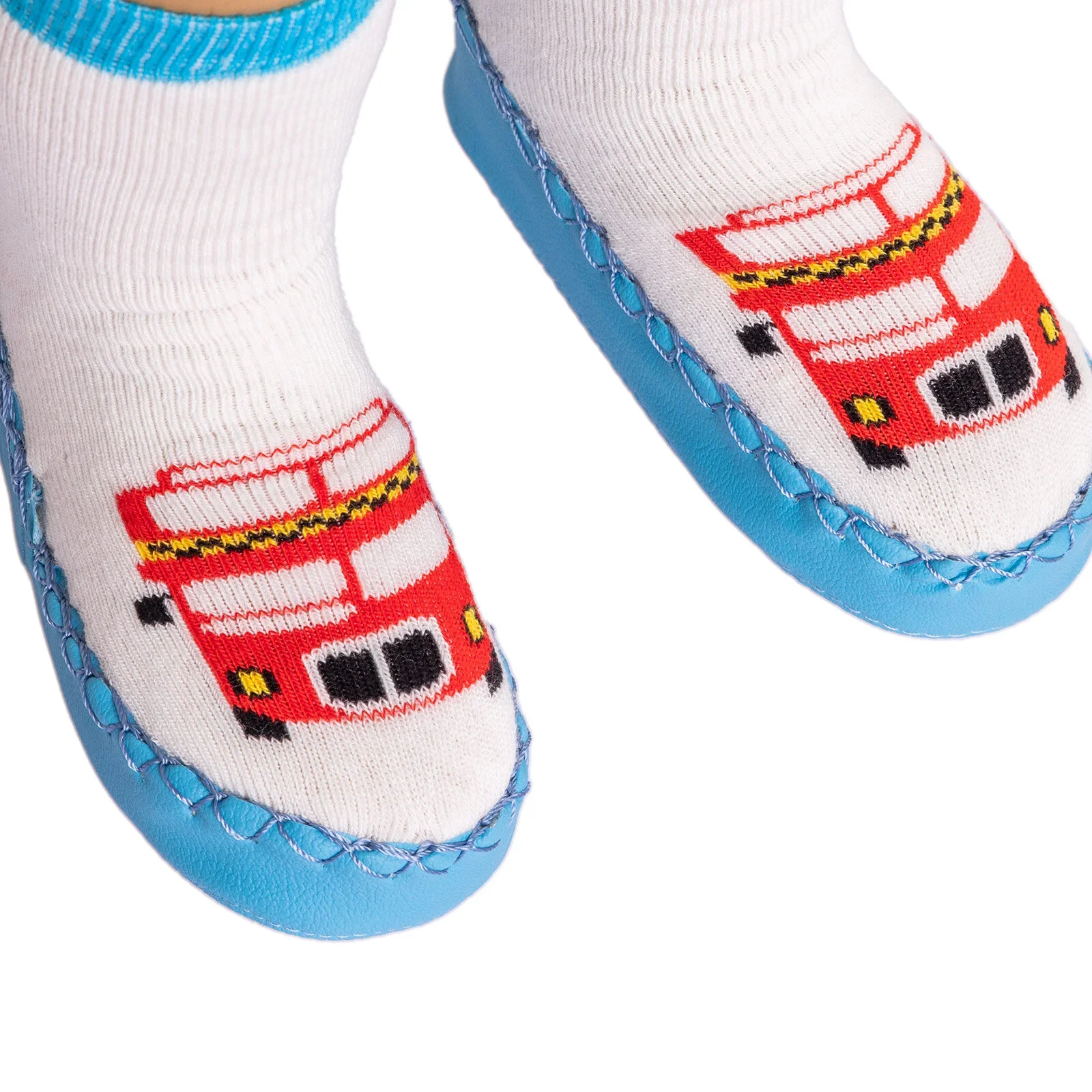 Minissa Baby Boy Pack of 3 Socks - Ecru - Image 5
