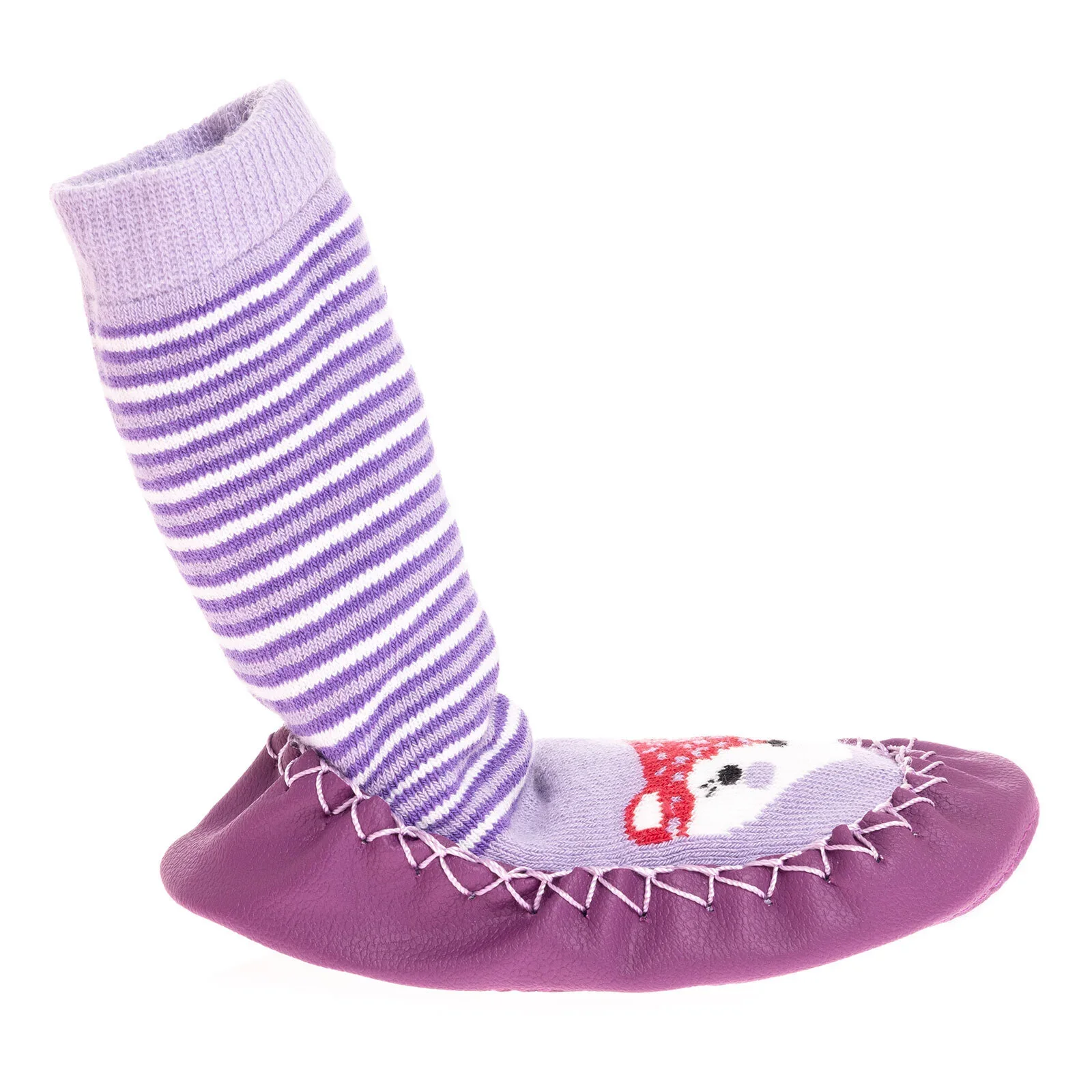 Minissa Baby Girl Pack of 3 Socks - Brown - Image 4