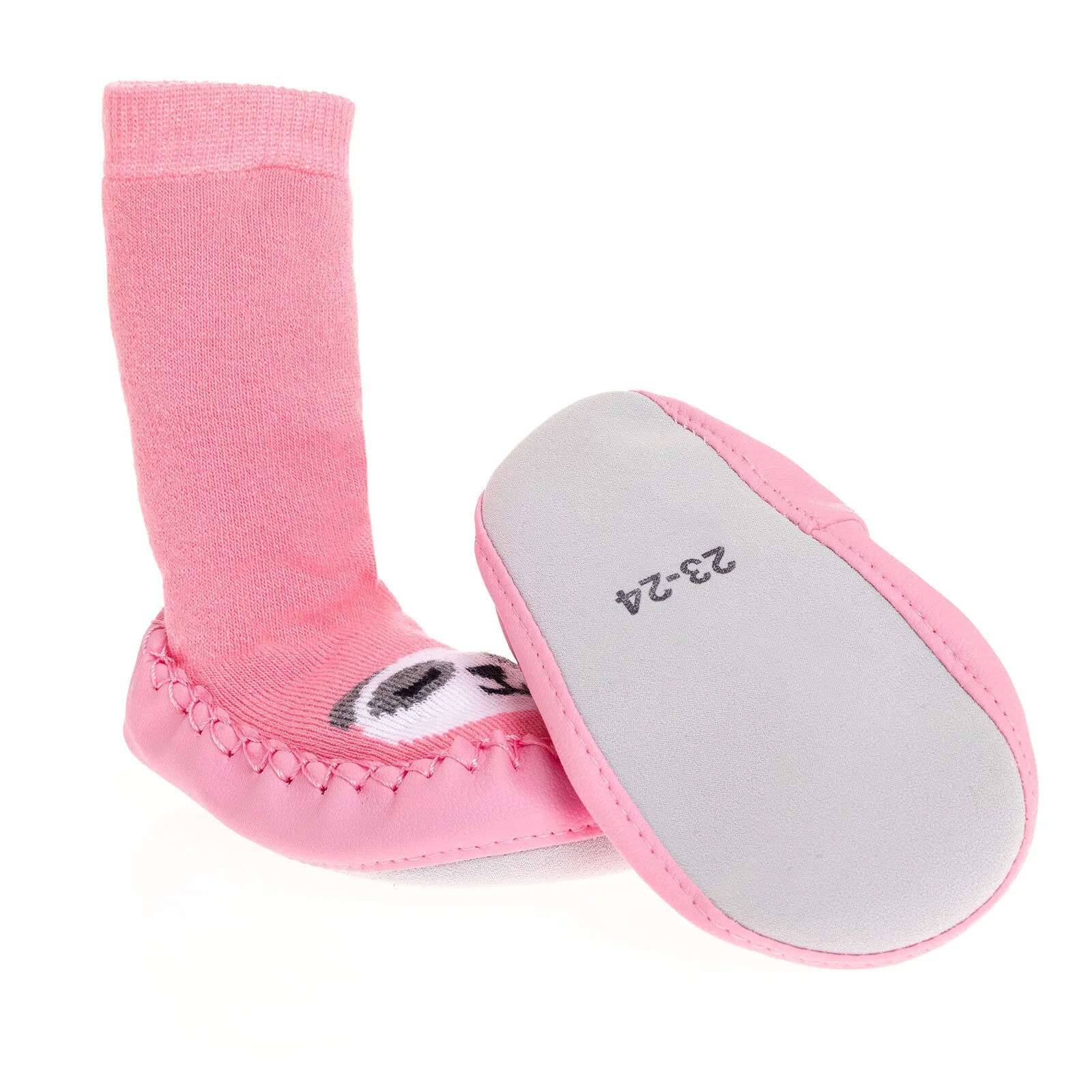 Minissa Baby Girl Pack of 3 Socks - Pink - Image 2