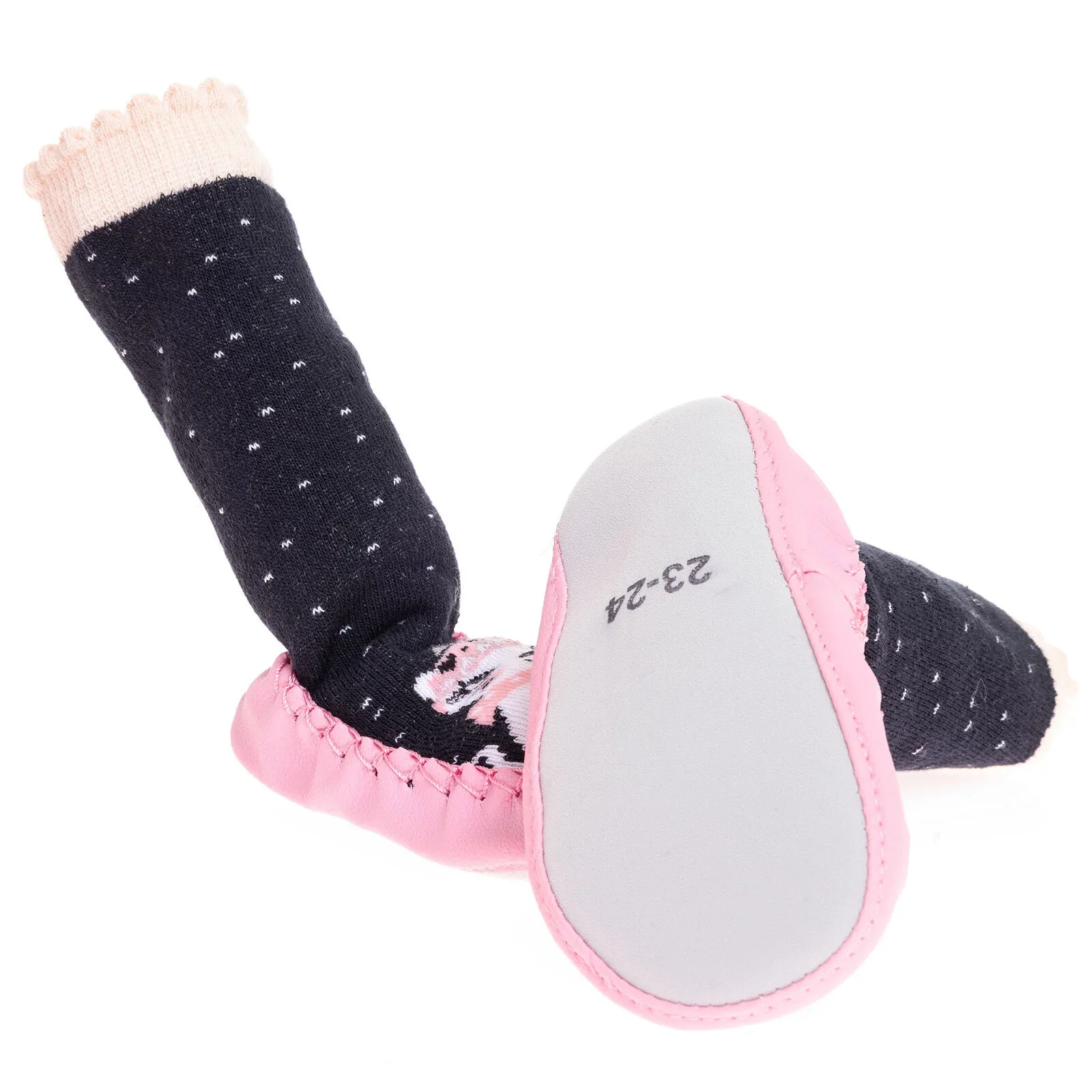 Minissa Baby Girl Pack of 3 Socks - Pink - Image 2