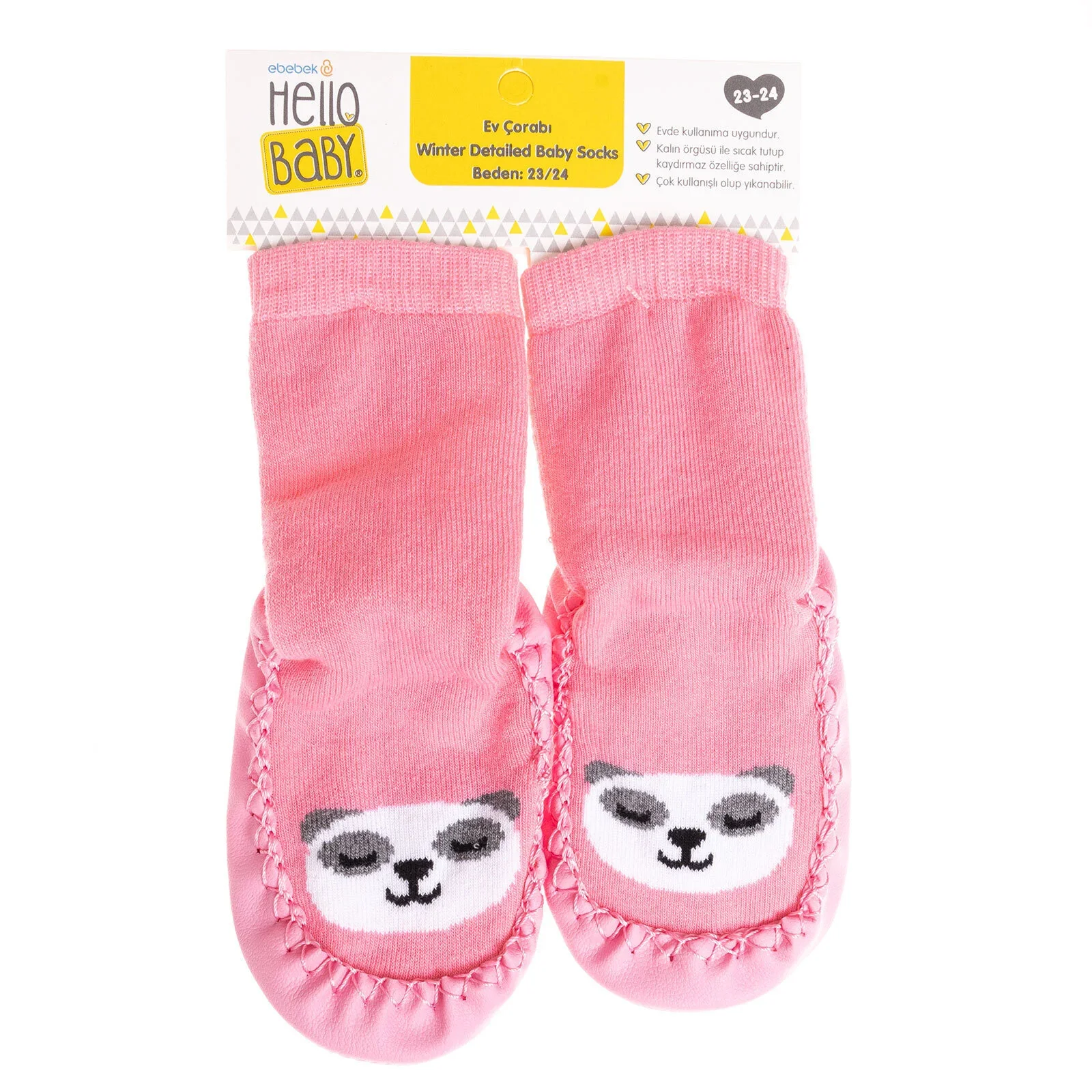 Minissa Baby Girl Pack of 3 Socks - Pink - Image 8