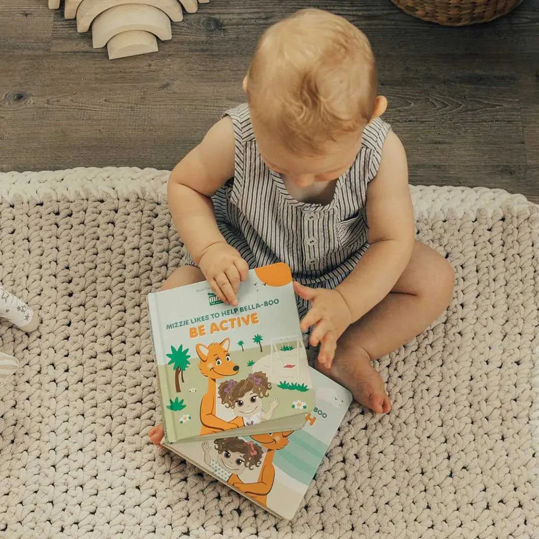 Mizzie the Kangaroo Be Active Touch & Feel Book - Image 3