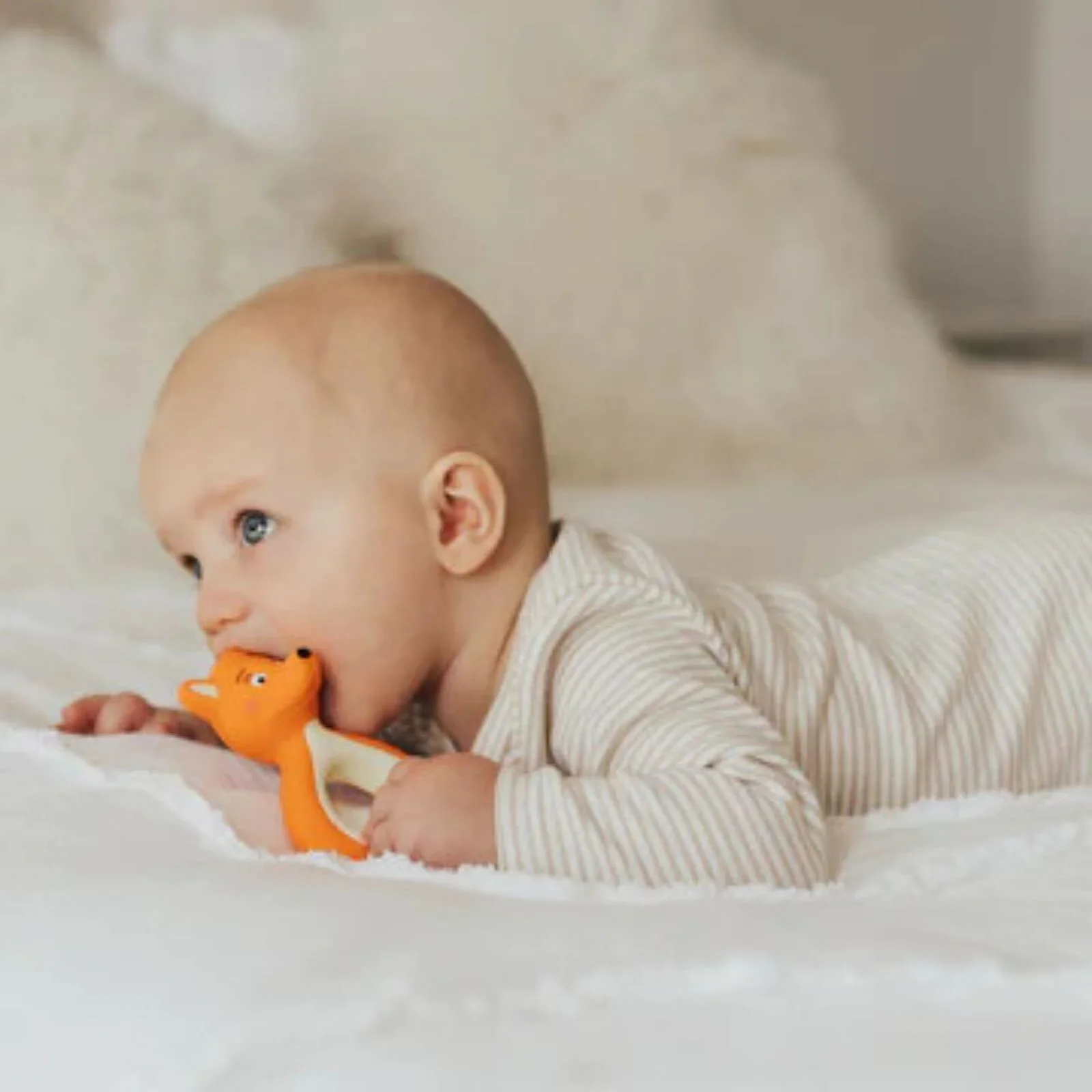 Mizzie the Kangaroo Mini Mizzie 100% Natural Rubber Teether - Image 2
