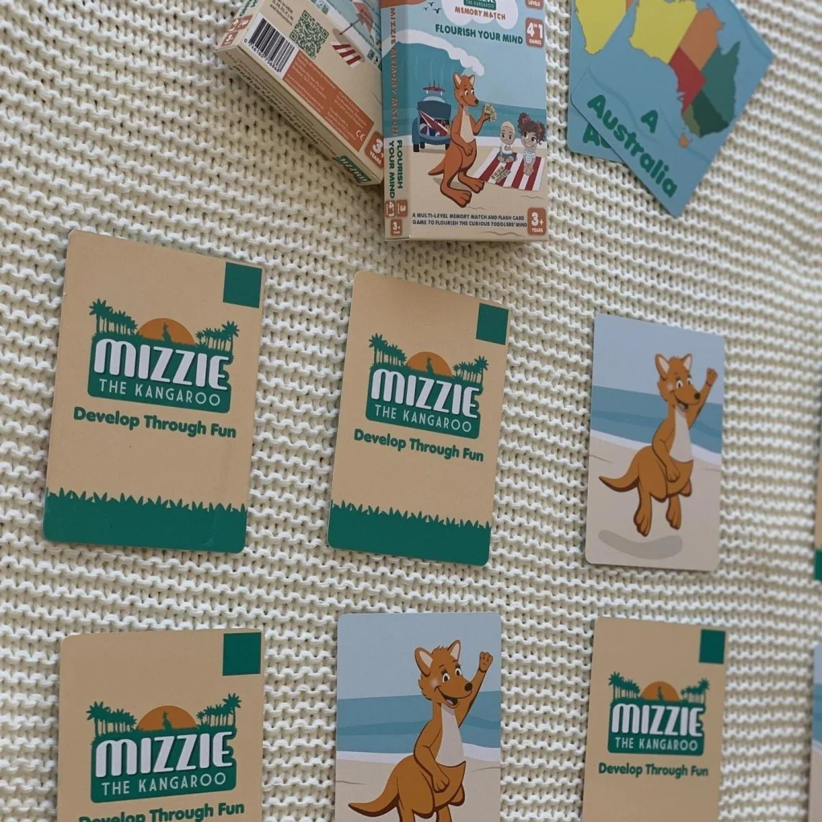 Mizzie the Kangaroo Mizzie Memory Match Cards - Image 2