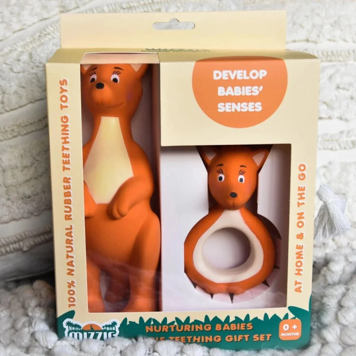 Mizzie the Kangaroo Nurturing Babies Mizzie Teether Gift Set - Image 3