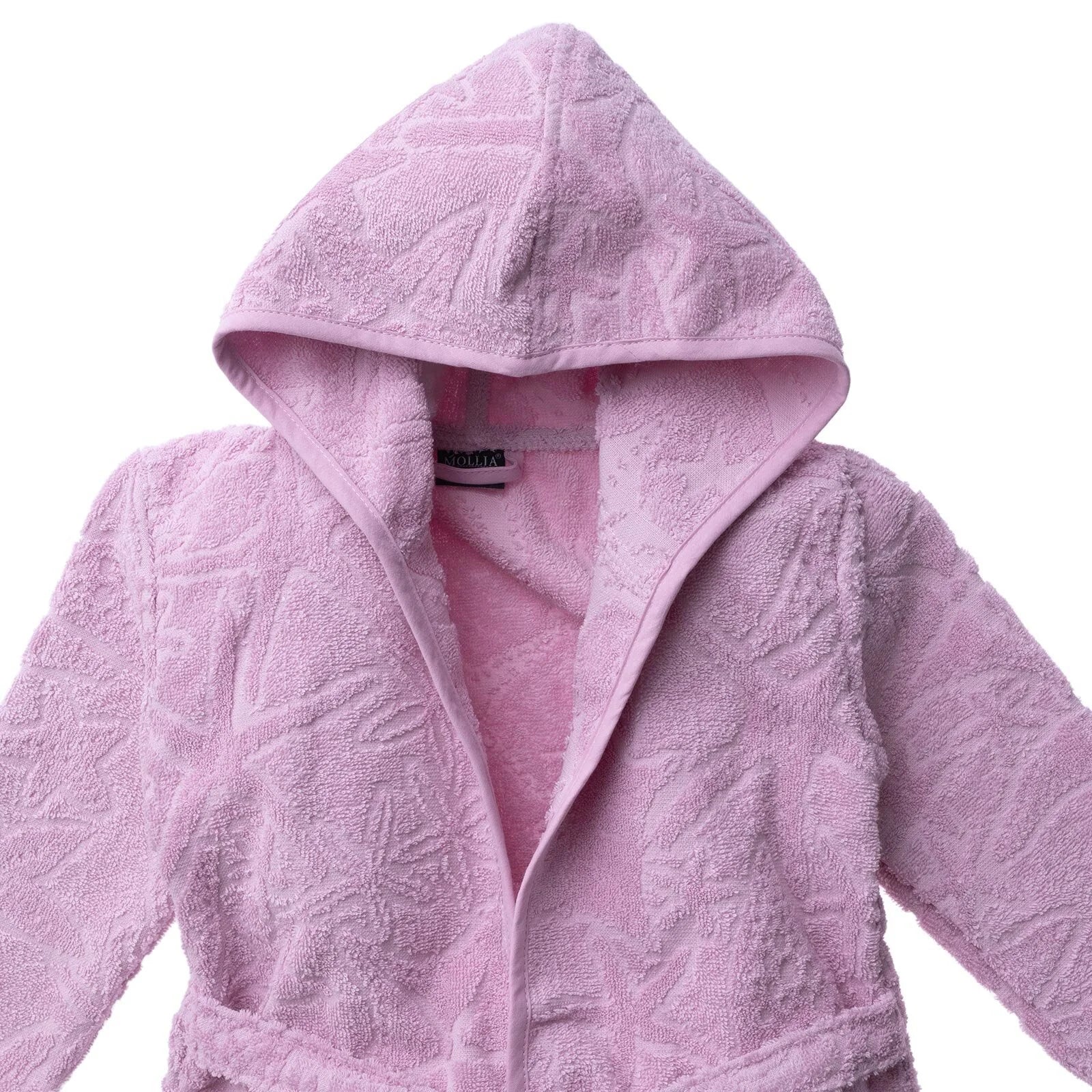 Mollia Baby Girl Bathrobe - Pink - Image 3