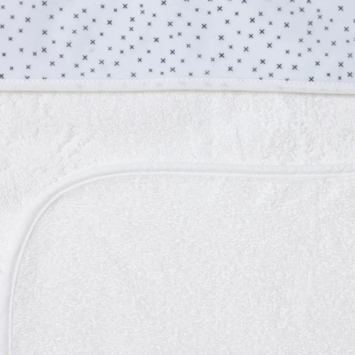 Mollia Baby Towel Girls - White - Image 4