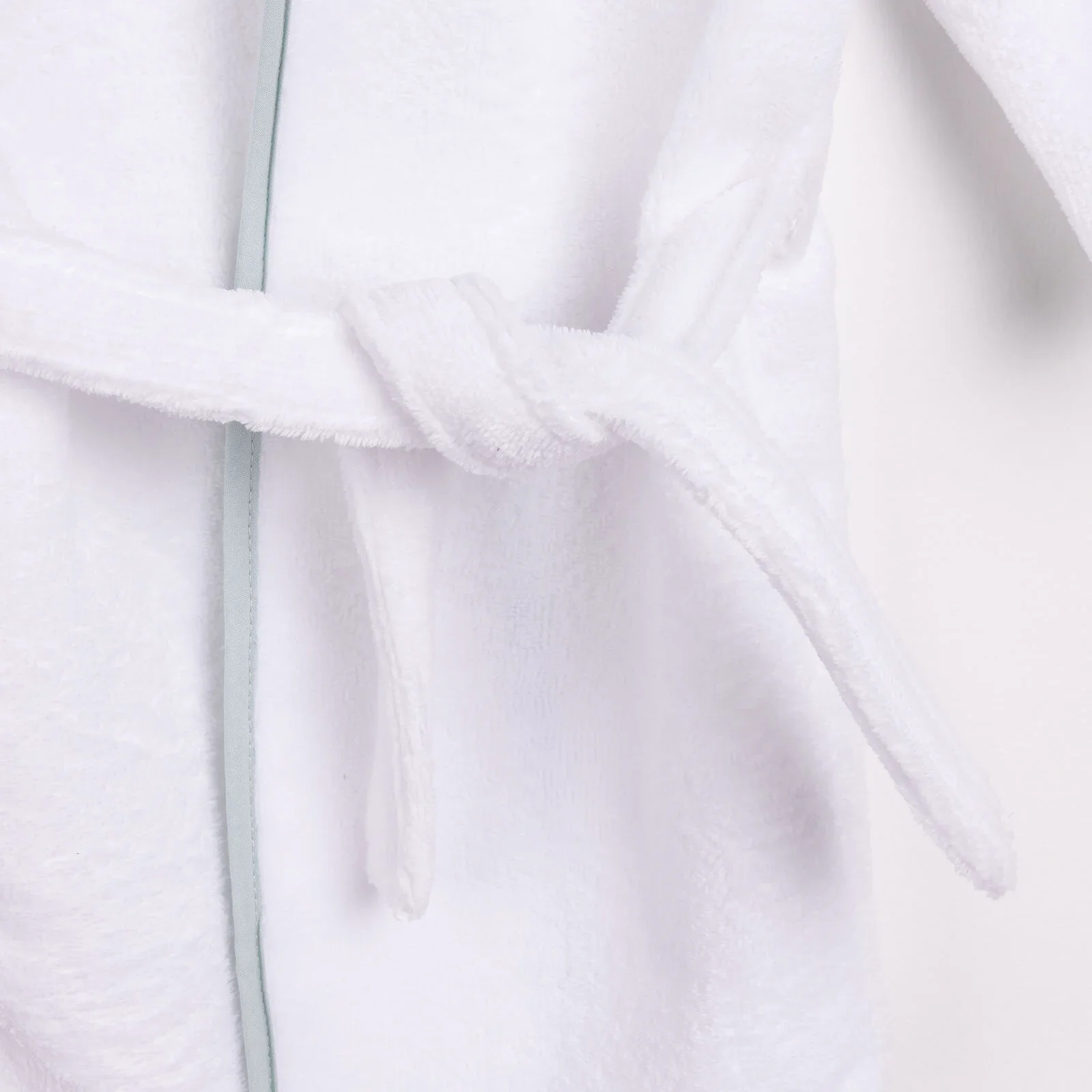 Mollia Boy Baby Bathrobe - White - Image 7