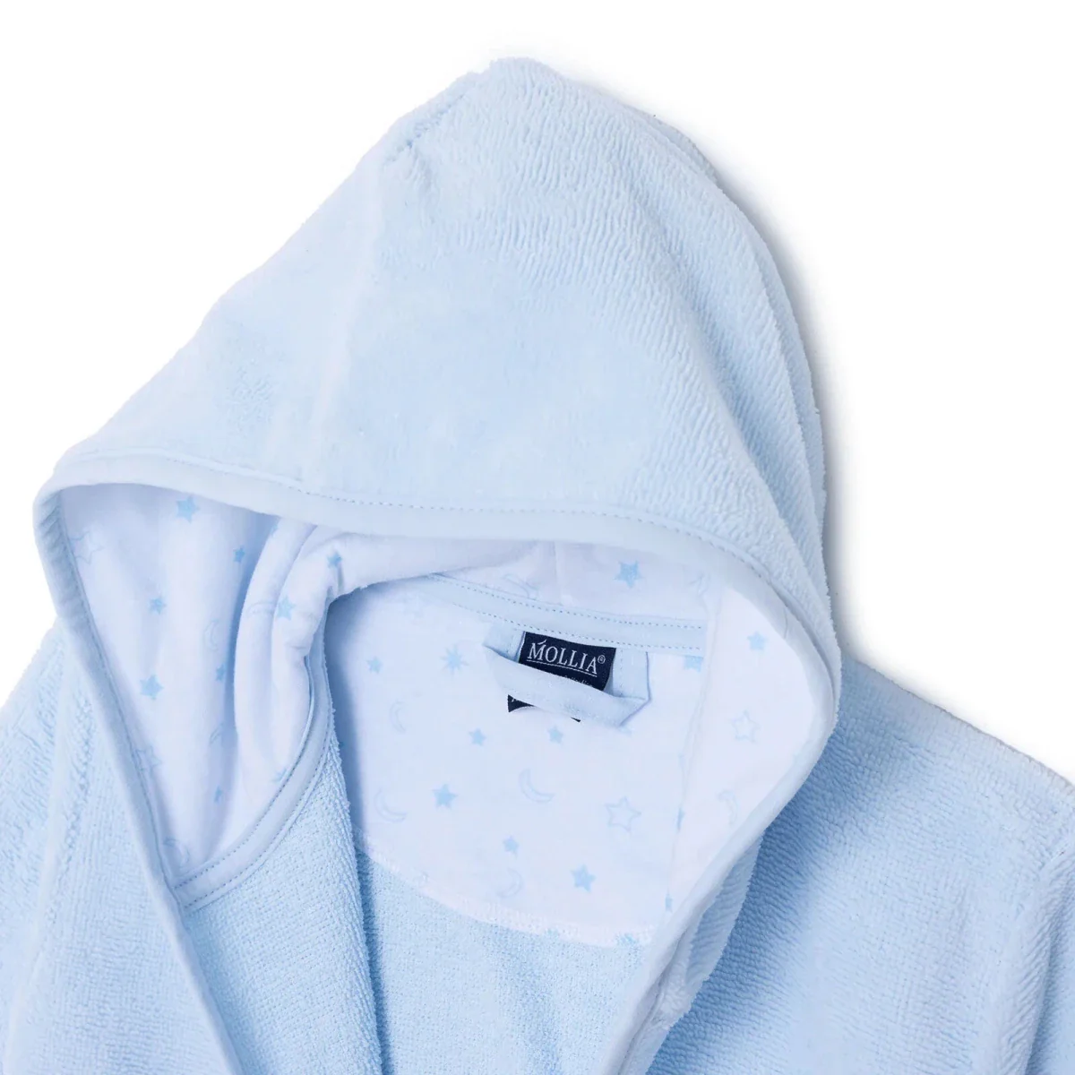 Mollia Boys Bathrobe - Blue - Image 4